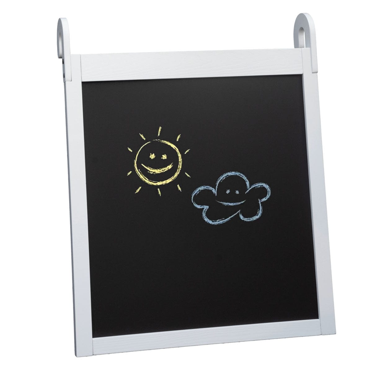 Dual Sided Magnetic Whiteboard & Chalkboard - JALA Deluxe Dry Erase Board for Home Office, Classroom & Kids Room - 36x24 Inches Reversible Wall Mount or Freestanding Board