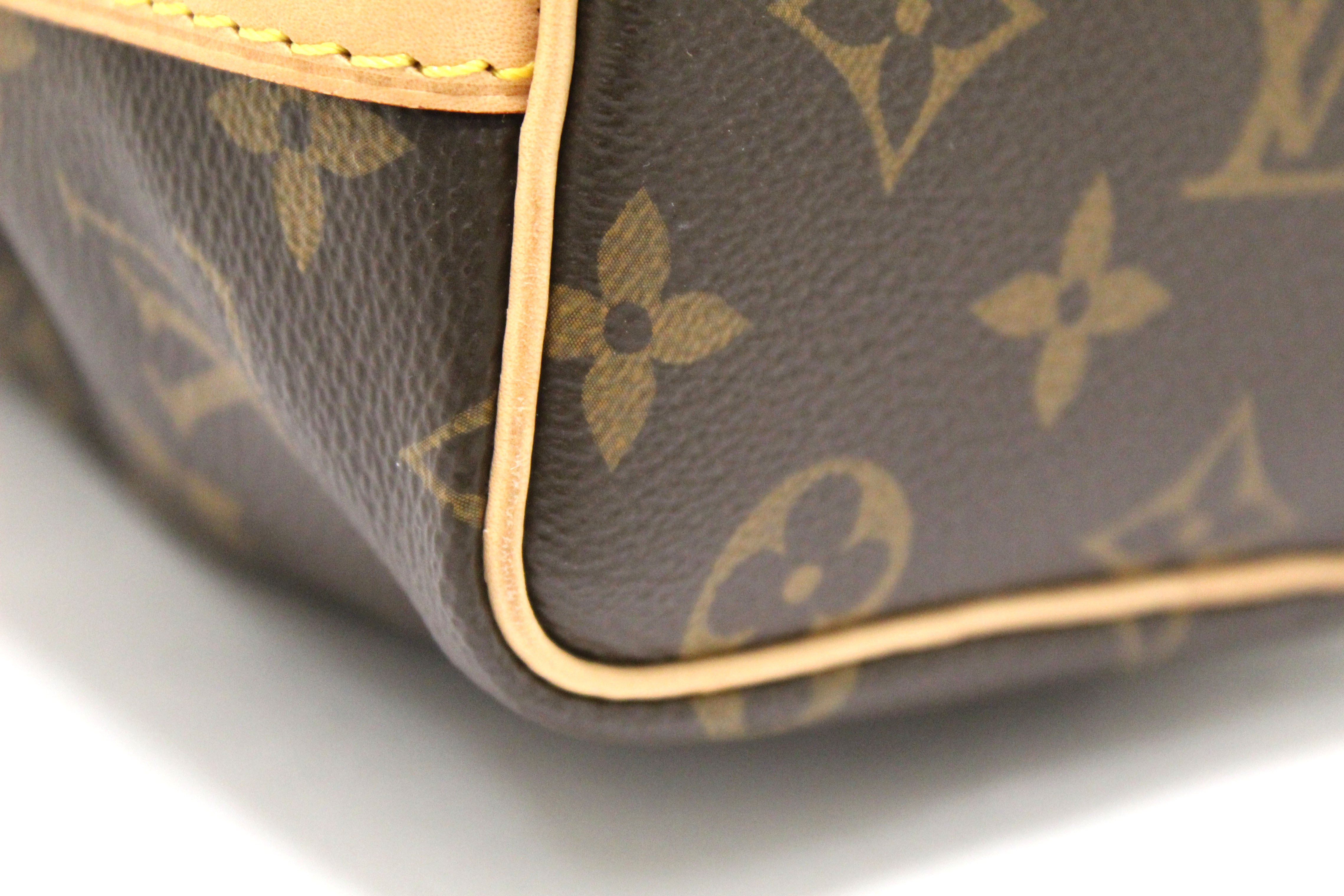 Authentic Louis Vuitton Classic Monogram Nano Noe Messenger Bag - Luxury Crossbody Purse for Women, Perfect for Everyday Use, Travel & Special Occasions