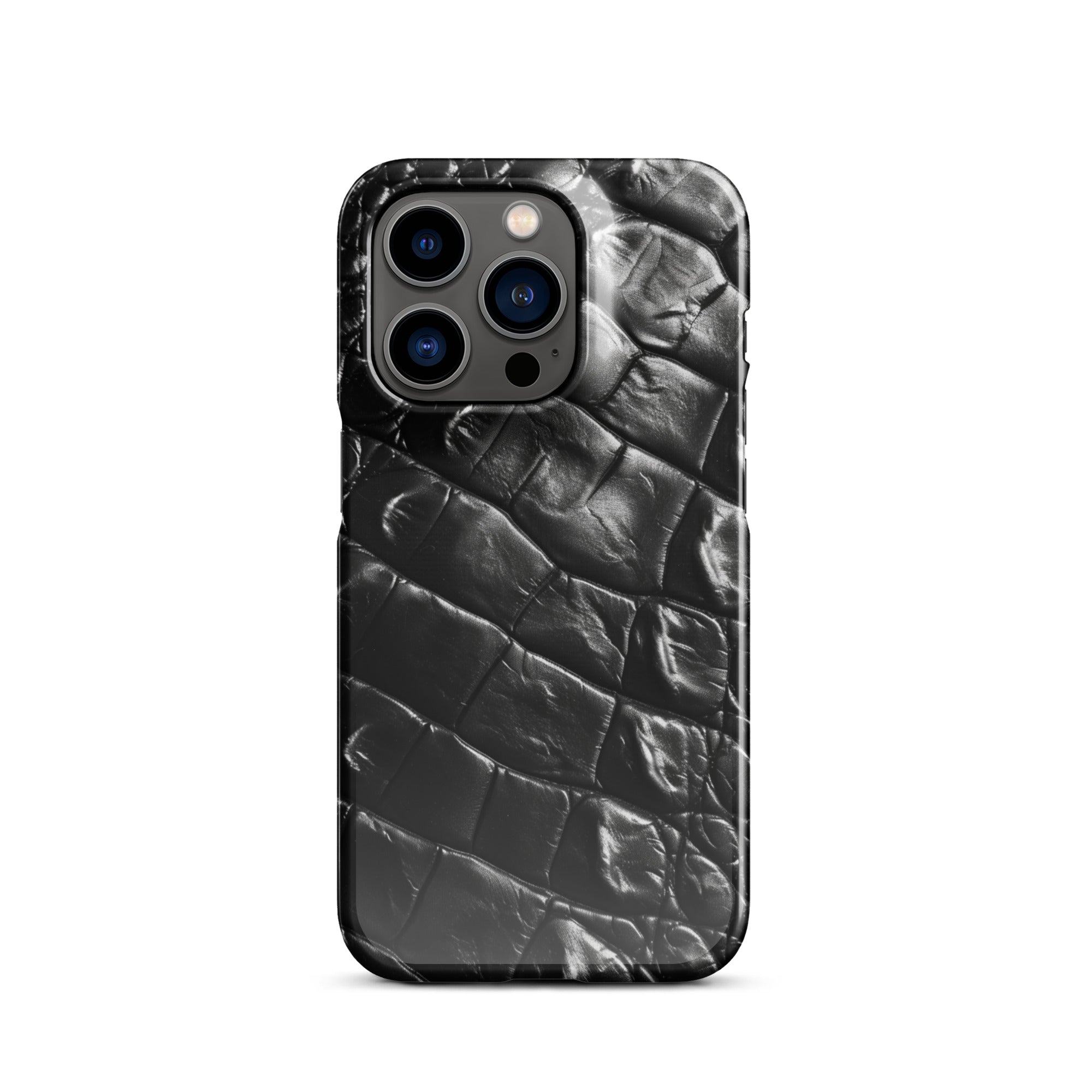 Durable Crocodile Snap Case for iPhone 14/13/12/11 Pro Max - Stylish Protective Phone Cover for Everyday Use, Outdoor Adventures & Travel