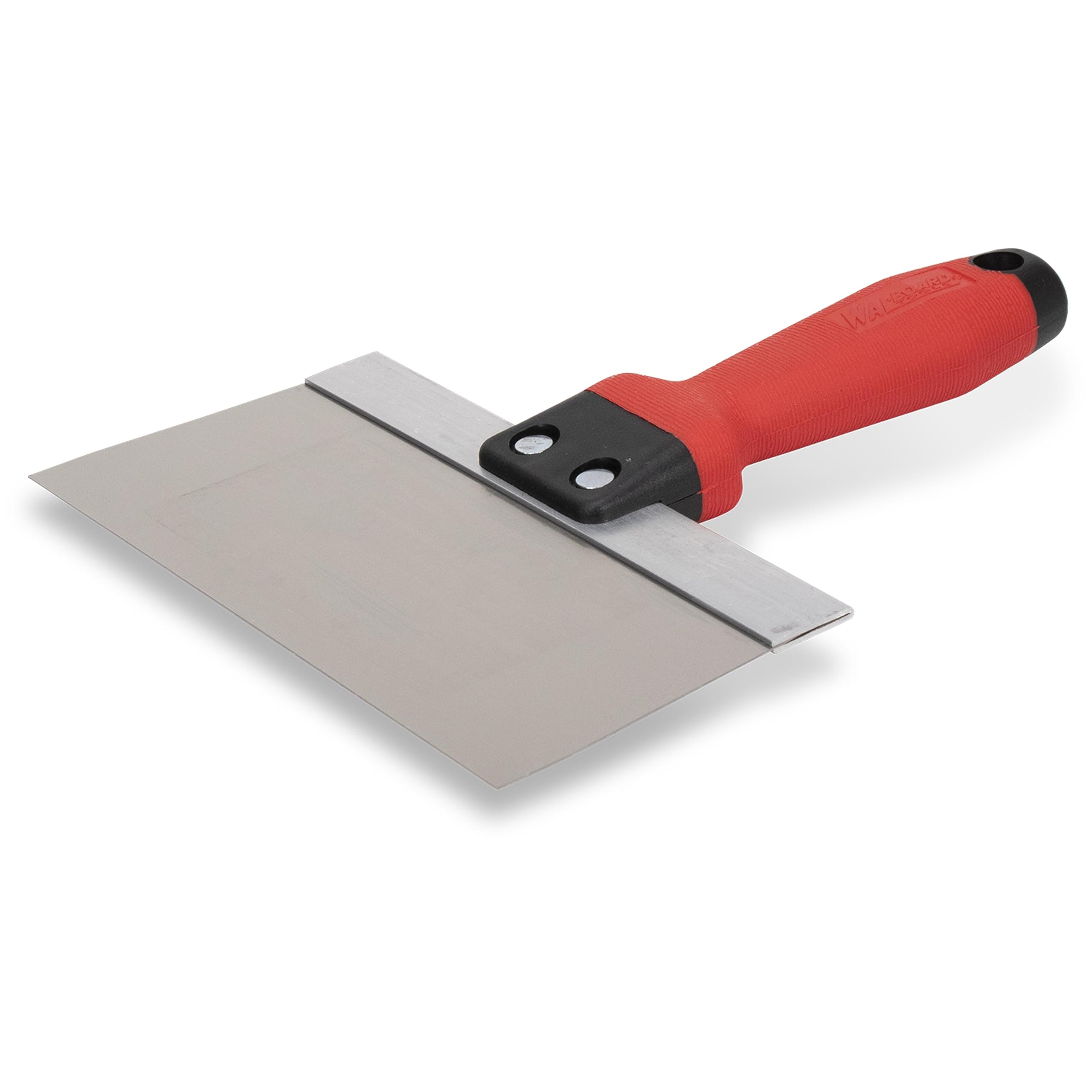 Tuff Grip 8-Inch Stainless Steel Drywall Taping Knife - Professional US-Made Tool for Smooth Joint Compound Application | Perfect for Home Renovation & Drywall Repair Projects