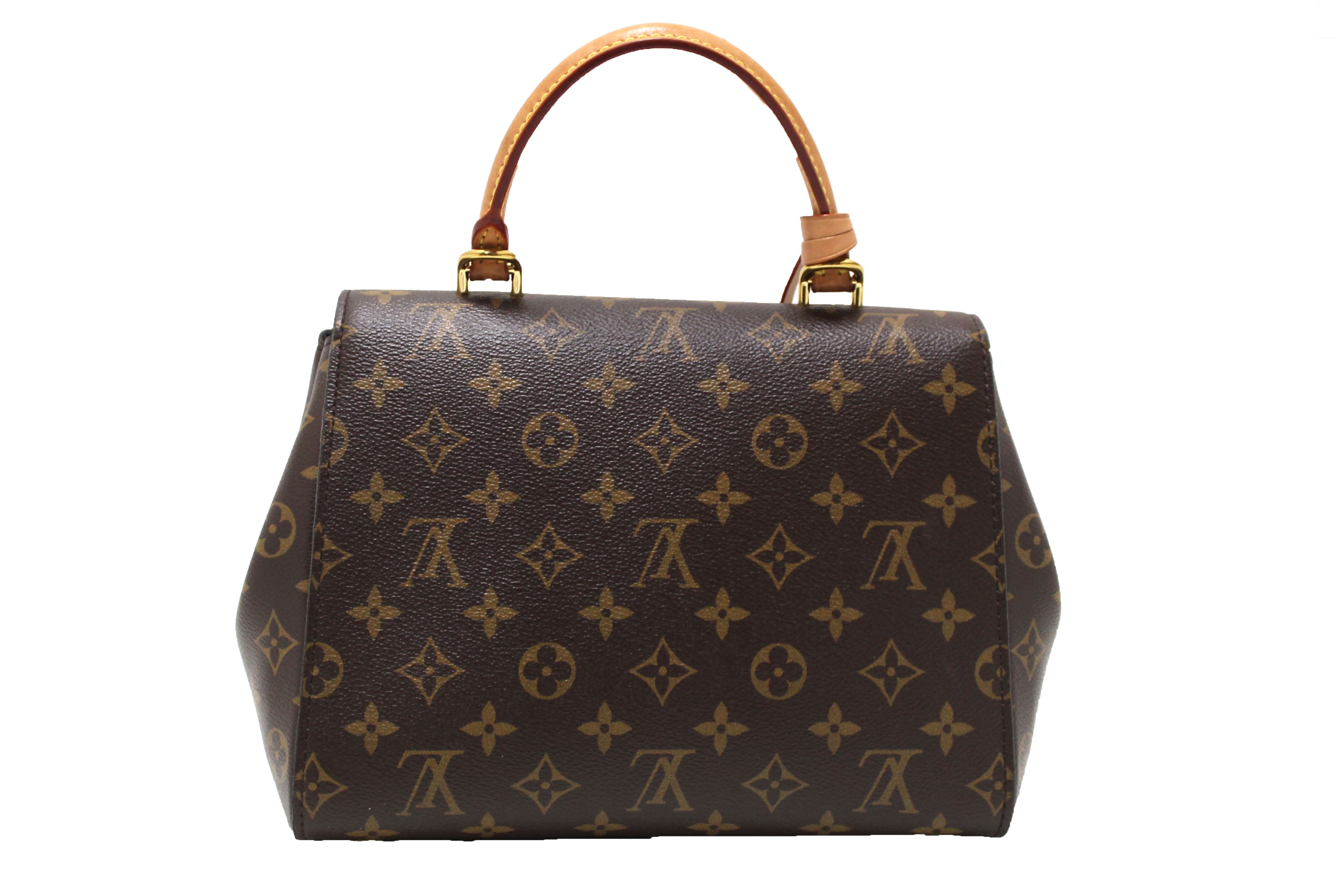 Authentic Louis Vuitton Classic Monogram Cluny BB Handbag for Women | Luxury Crossbody Bag with Leather Strap | Perfect for Work, Travel & Evening Events