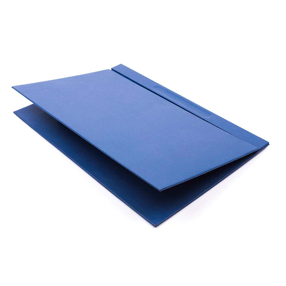 Premium Bonded Leather Desk Organizer Set - 10-Piece Office Desk Accessories with Single Document Tray - Elegant Blue Desk Supplies for Home & Office Organization - Perfect for Files, Stationery, and Workspace Decluttering