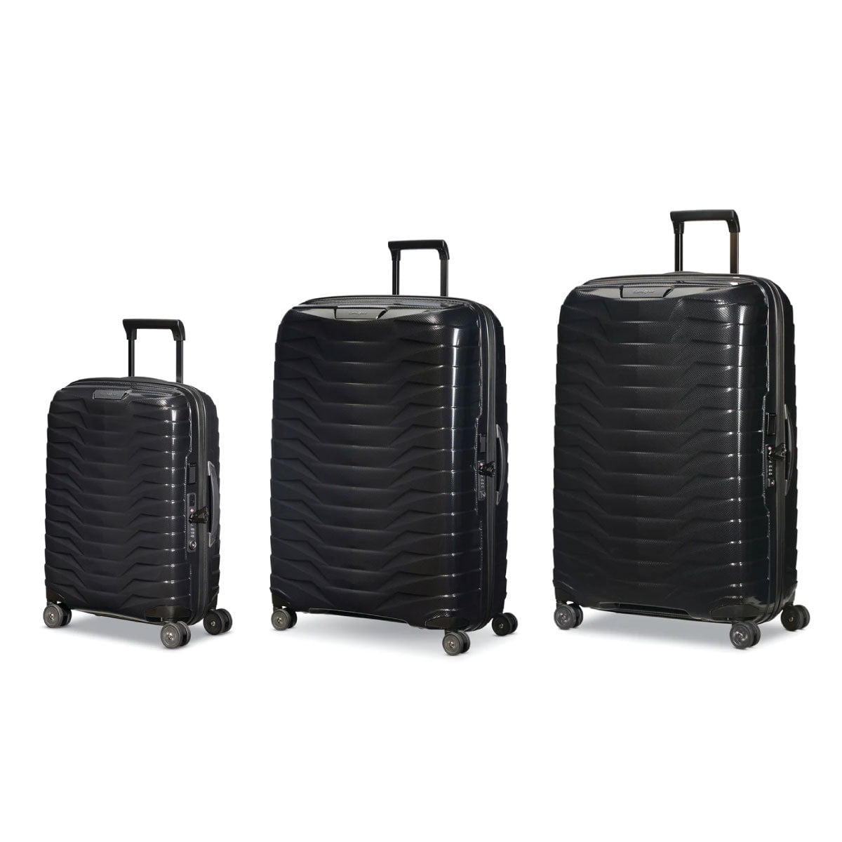 Samsonite Proxis Spinner 3-Piece Luggage Set - Lightweight Expandable Suitcase with Spinner Wheels for Business Travel & Family Vacations