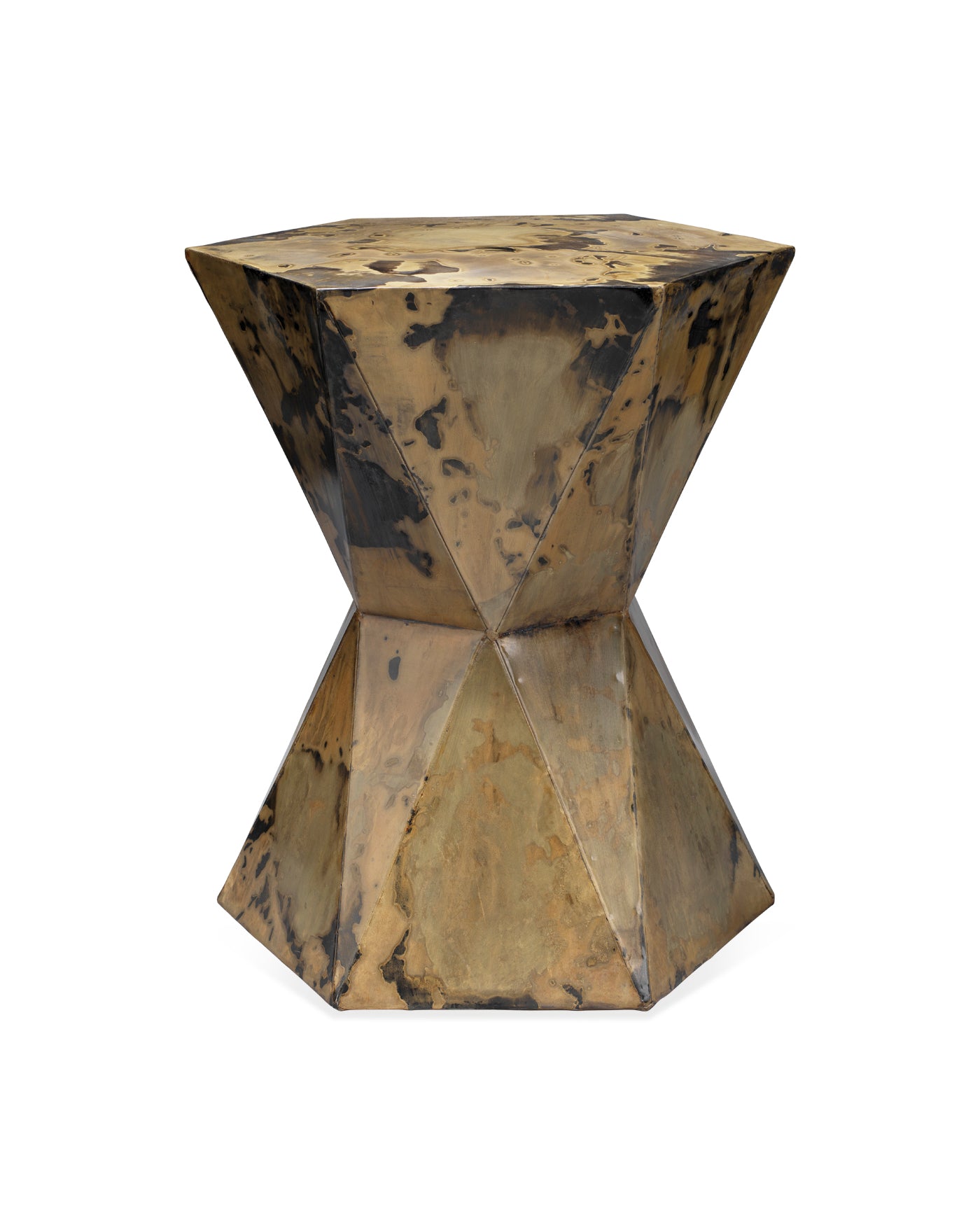 Elegant Crown Side Table - Small Accent Table for Living Room, Bedroom, or Office - Perfect for Home Decor and Compact Spaces