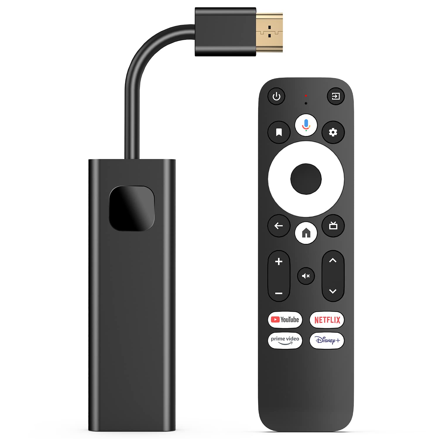 Dcolor Android TV Stick (Google Certified) - 4K Ultra HD Streaming Device with Chromecast Built-in, 16GB Storage, HDMI Stick for Smart TV - Supports Netflix, Google Assistant (Android TV 2023) - Perfect for Home Entertainment, Movie Nights & Online Streaming
