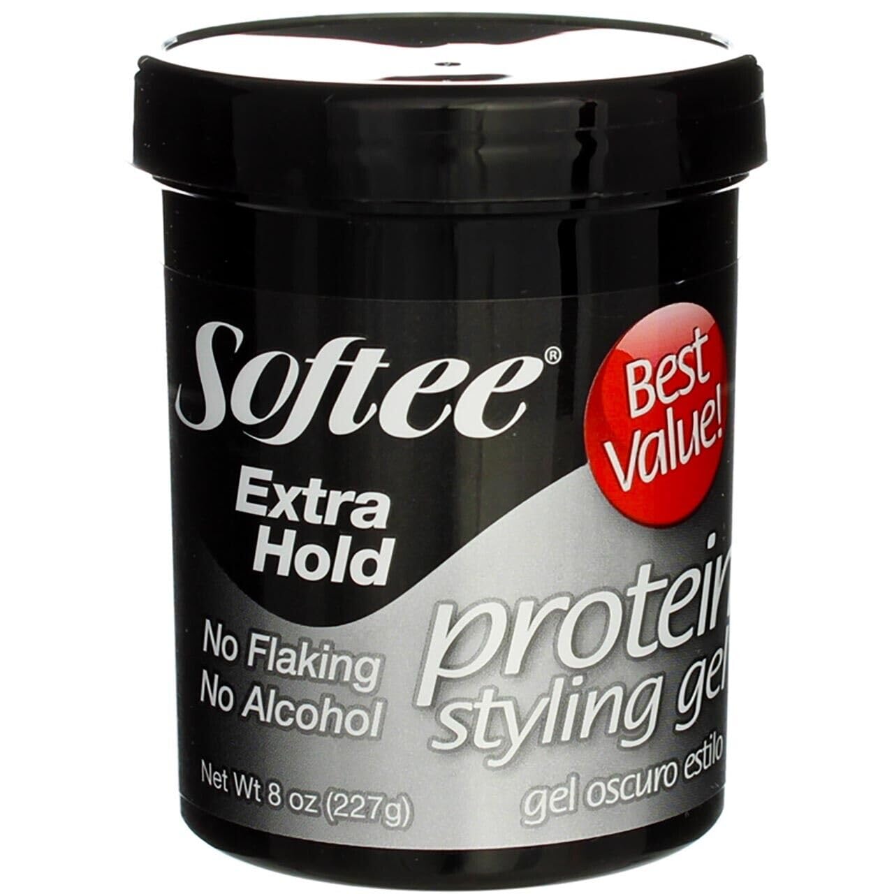 Soft & Strong Hold Hair Gel for Men & Women - 8oz (2 Pack) | Long-Lasting Styling for Curly, Wavy & Straight Hair - Perfect for Daily Use, Special Occasions & Professional Styling