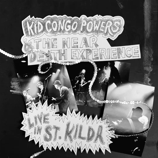Kid Congo Powers & The Near Death Experience - Live in St Kilda Vinyl LP Record | Limited Edition Punk Rock Live Album | Perfect for Music Collectors & Vinyl Enthusiasts