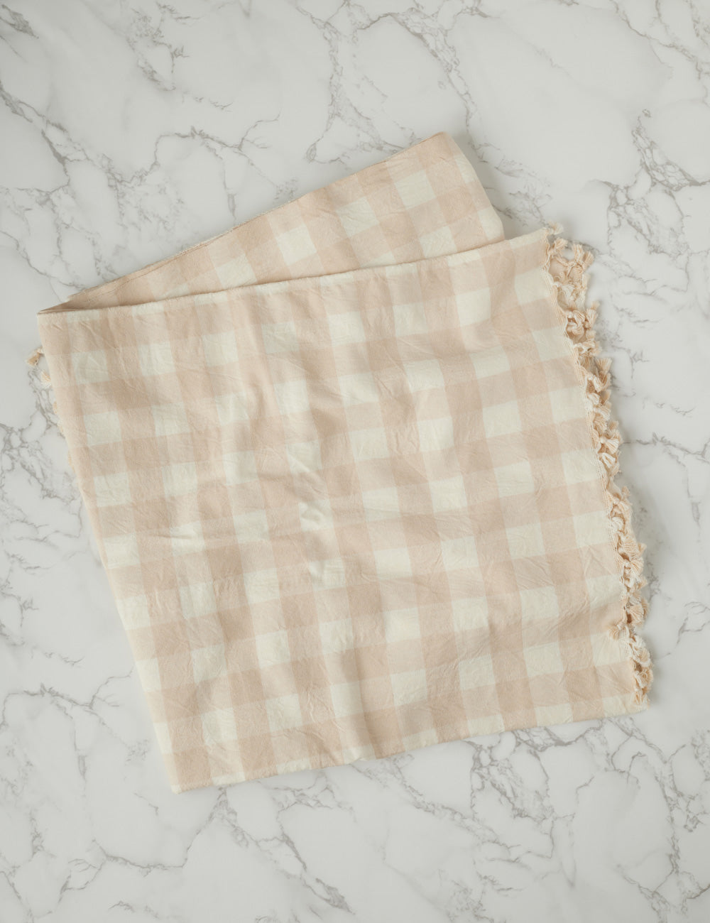 Heather Taylor Home Gingham Tablecloth - Classic Checkered Design for Dining Room, Picnic, and Outdoor Party Decor