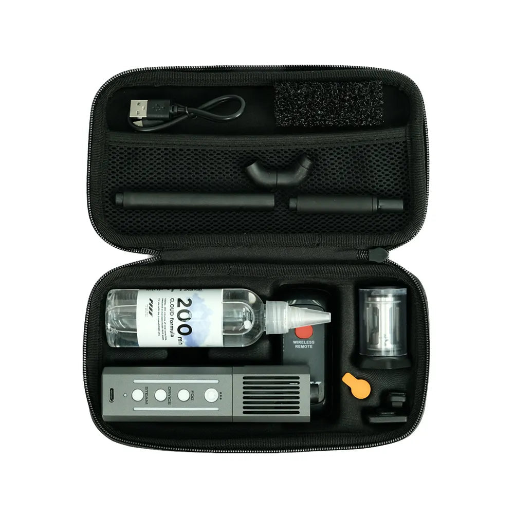 PMI Smoke Ninja - Handheld Battery Powered Wireless Mini Fog Machine for Parties, Halloween, Concerts & Events - Portable Smoke Effect Generator