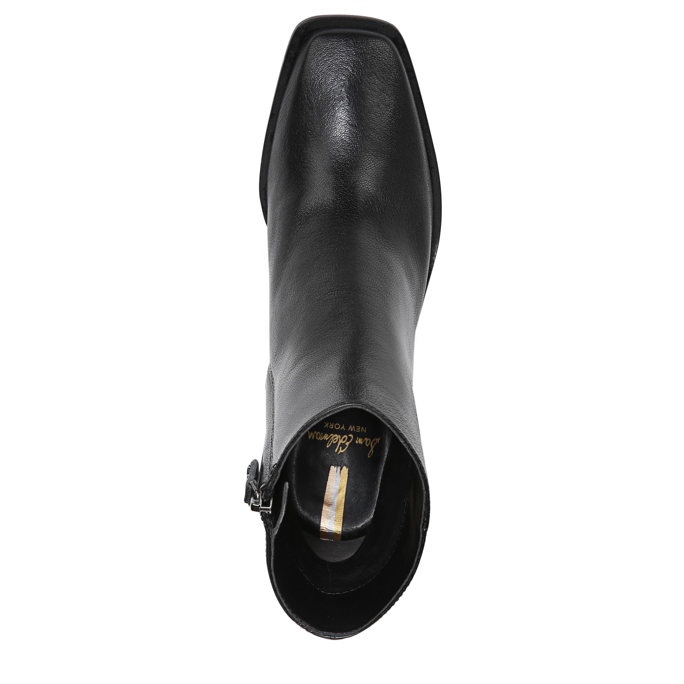 Sam Edelman Women's Winnie Ankle Boots - Stylish Leather Chelsea Boots for Women, Comfortable & Fashionable Fall & Winter Booties - Perfect for Office, Casual Outfits & Date Nights