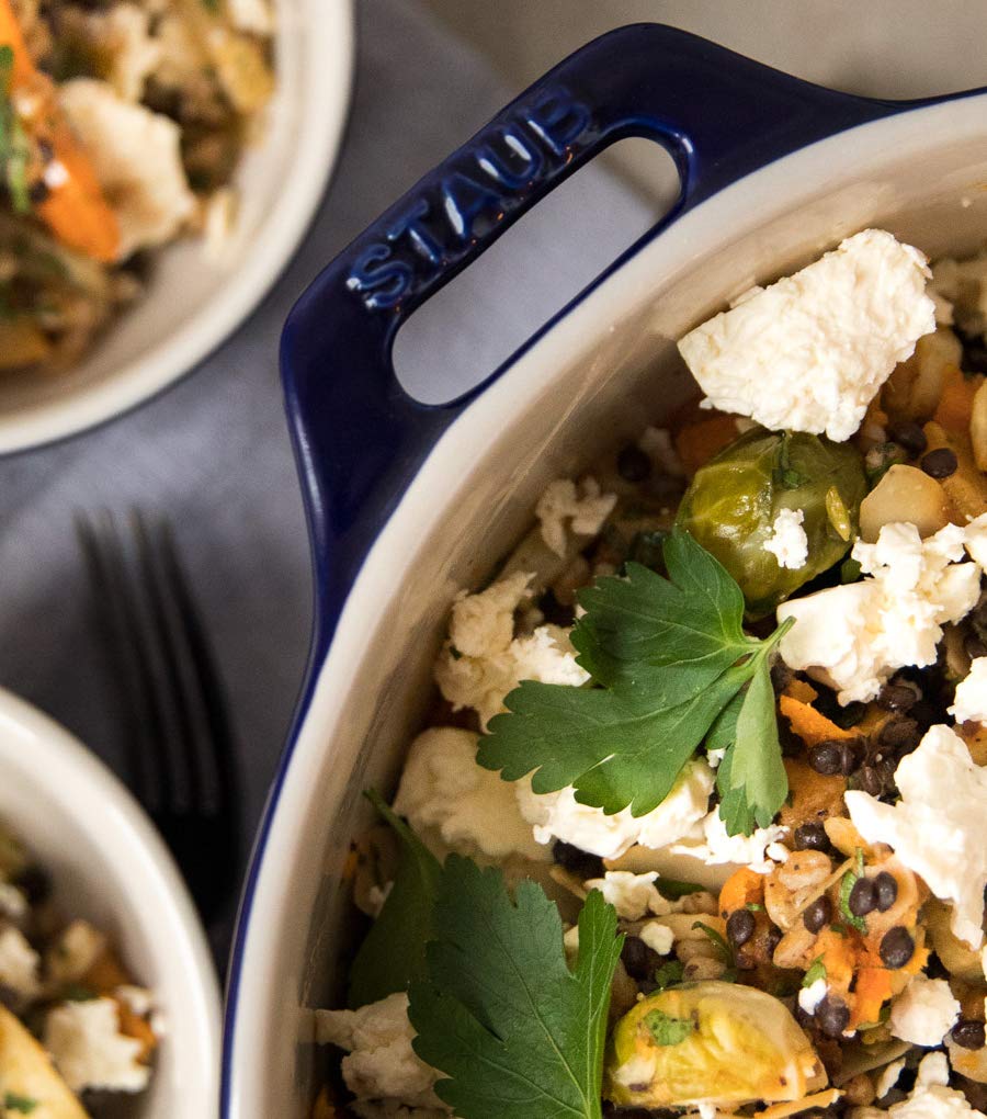 STAUB Ceramic Salad Bowl - Premium Handmade Stoneware for Fresh Salads, Fruits & Appetizers - Perfect for Dinner Parties, Picnics & Healthy Meal Prep