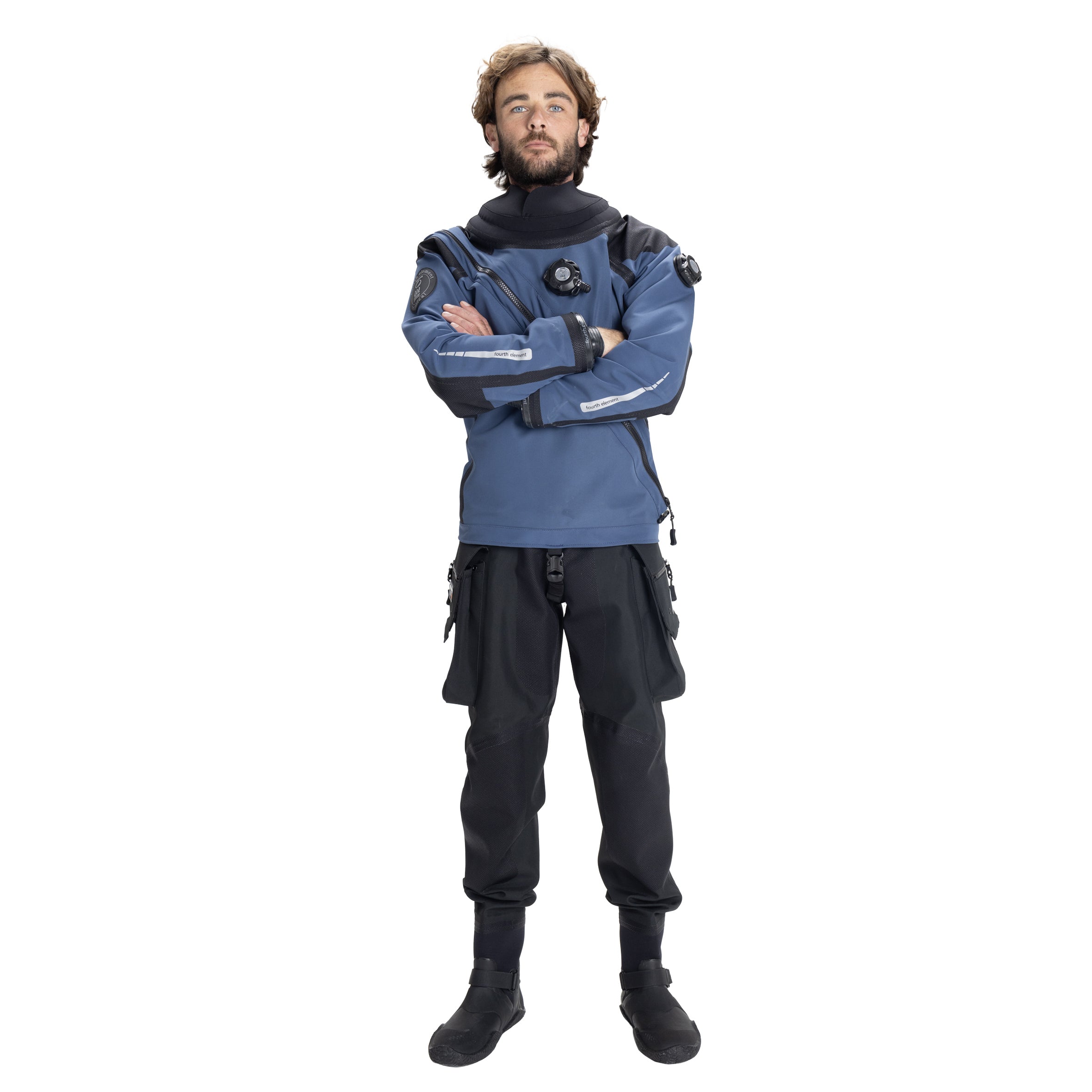 Fourth Element Argonaut 3.0 Stealth Drysuit - Premium Scuba Diving Suit for Cold Water Exploration | Perfect for Technical Diving and Underwater Photography