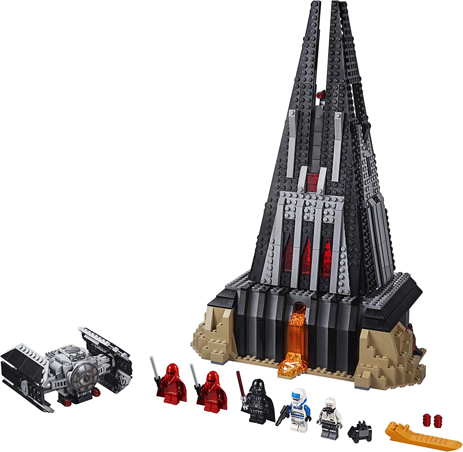 LEGO Star Wars Darth Vader's Castle Building Set 75251 - 1,065 Pieces with Darth Vader, Emperor Palpatine & More - Perfect for Star Wars Fans & Collectors - Great for Display, Play & Gift Giving