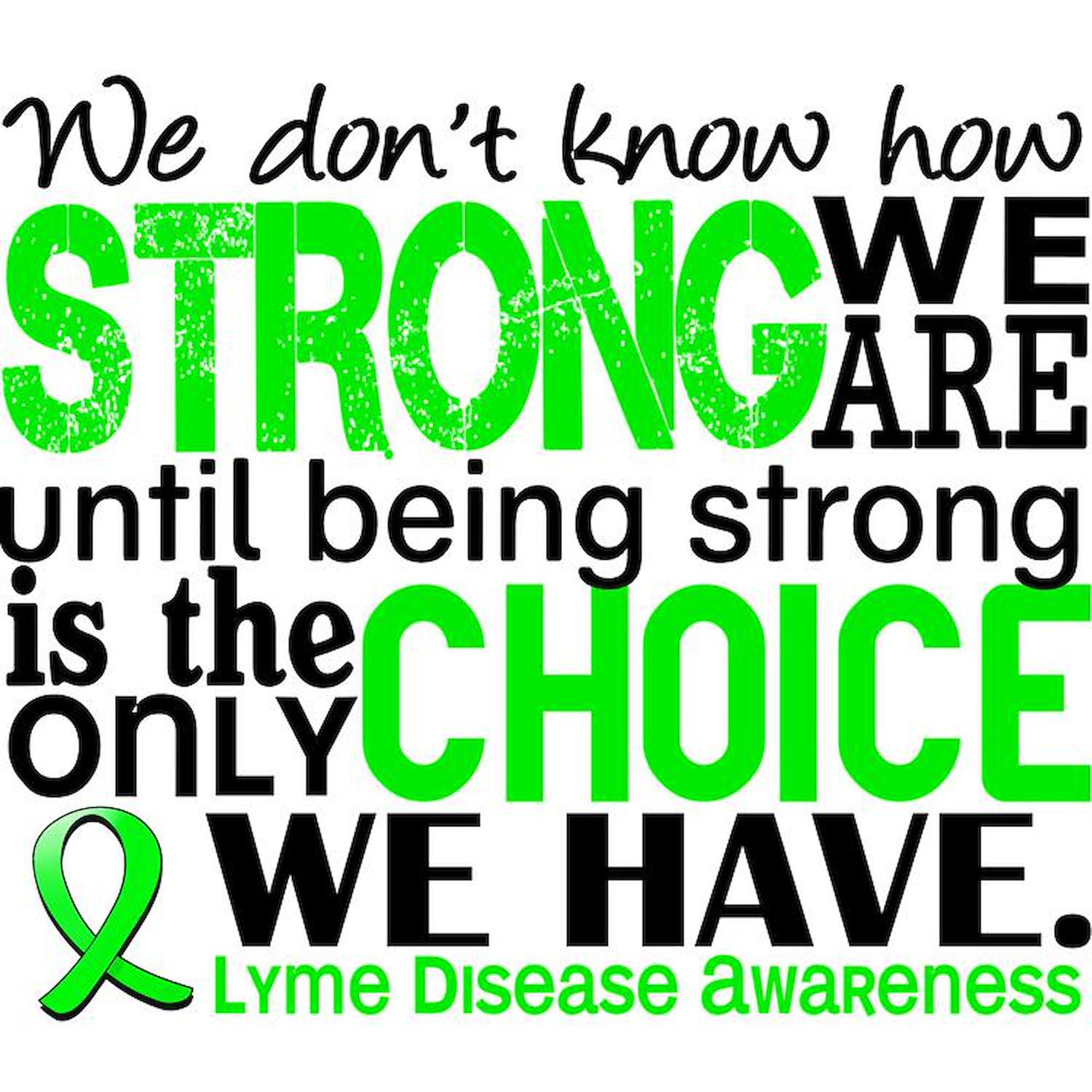 Lyme Disease Awareness Square Car Magnet 3x3 Inch - Strong Magnetic Bumper Display for Cars, Trucks & Vehicles - Support Lyme Disease Awareness Campaigns