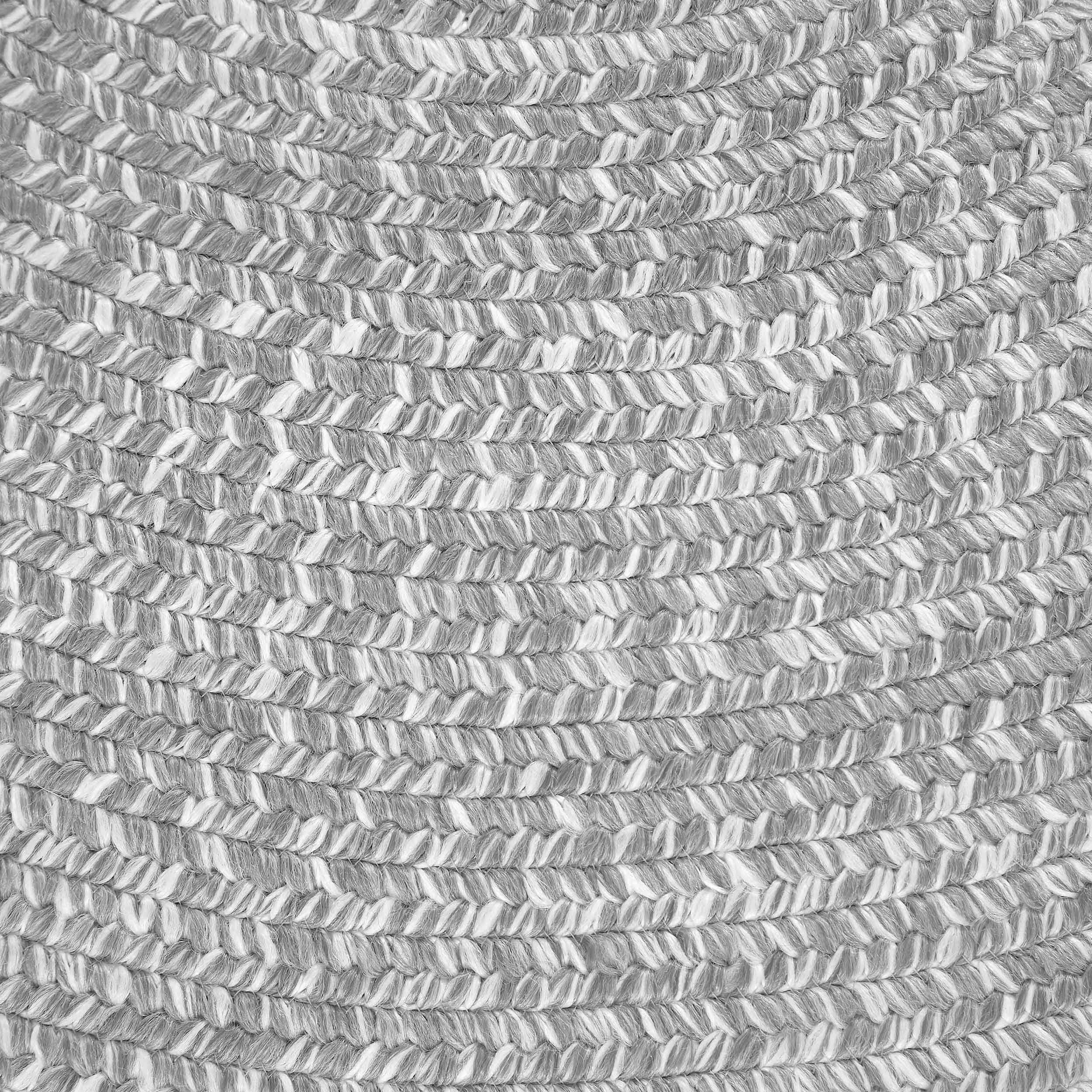 Reversible Braided Area Rug - Non-Slip Two Tone Indoor/Outdoor Rug for Living Room, Bedroom, Patio - Soft & Durable Home Decor