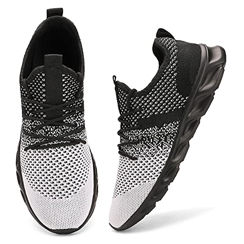 Men's Lightweight Breathable Tennis Shoes for Running & Gym - Casual Sneakers for Sports & Daily Wear