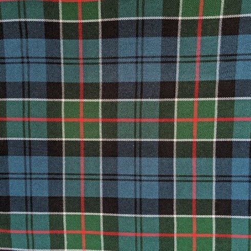 Authentic Colquhoun Tartan (Kirkpatrick) Scottish Wool Kilt Fabric - Perfect for Kilts, Scarves & Traditional Highland Dress Accessories
