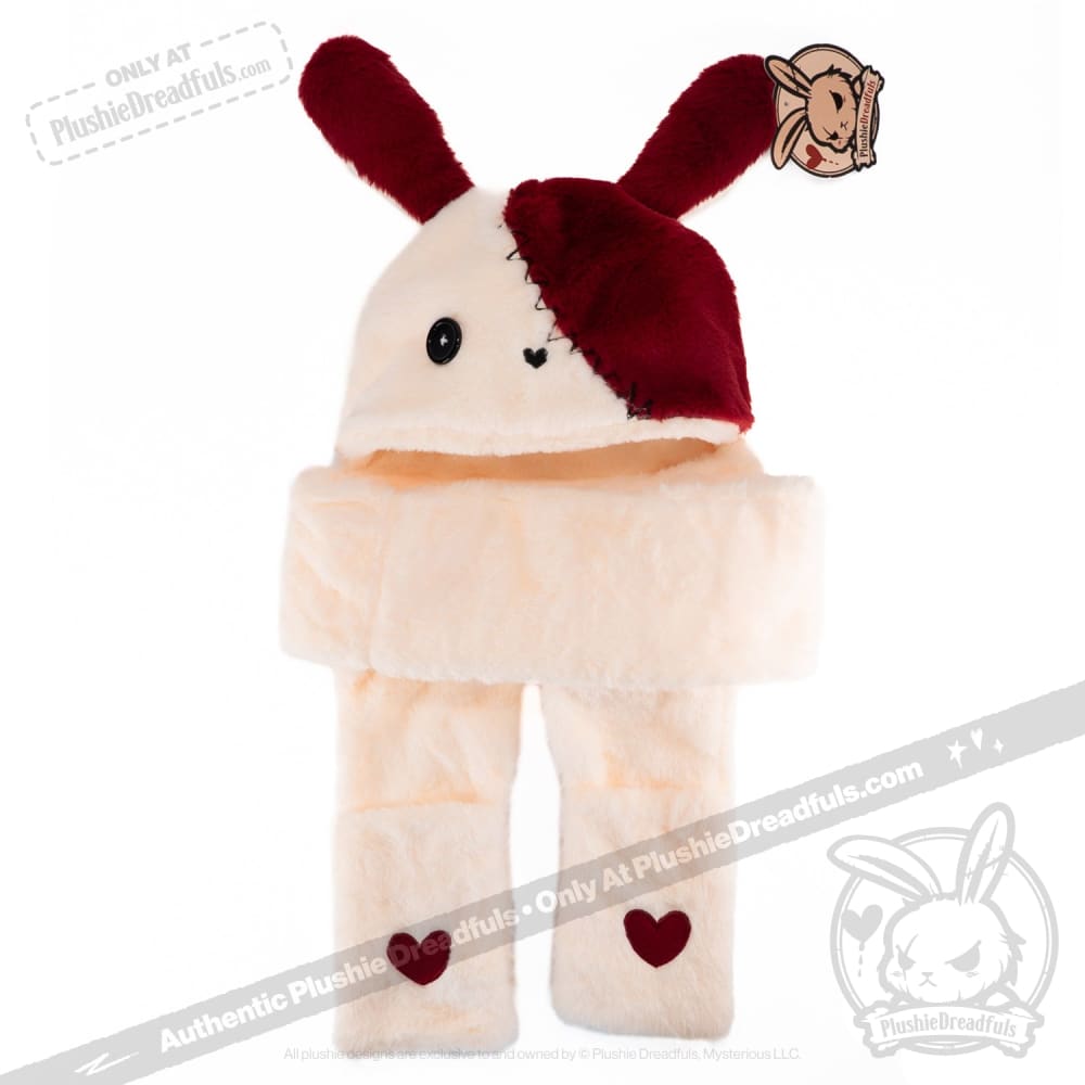 Scoodie Dreadful Love Rabbit Scarf Hoodie - Cozy Winter Wear for Women | Cute Animal Print Fashion Accessory | Perfect for Cold Weather, Outdoor Activities & Casual Style