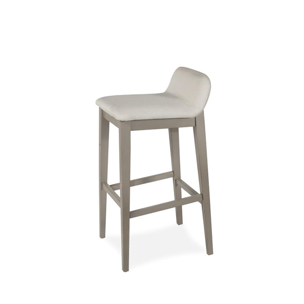 Home Square Furniture Non Swivel Counter Height Bar Stools Set of 2 - Modern Kitchen Island & Breakfast Nook Seating for Home & Restaurant Use