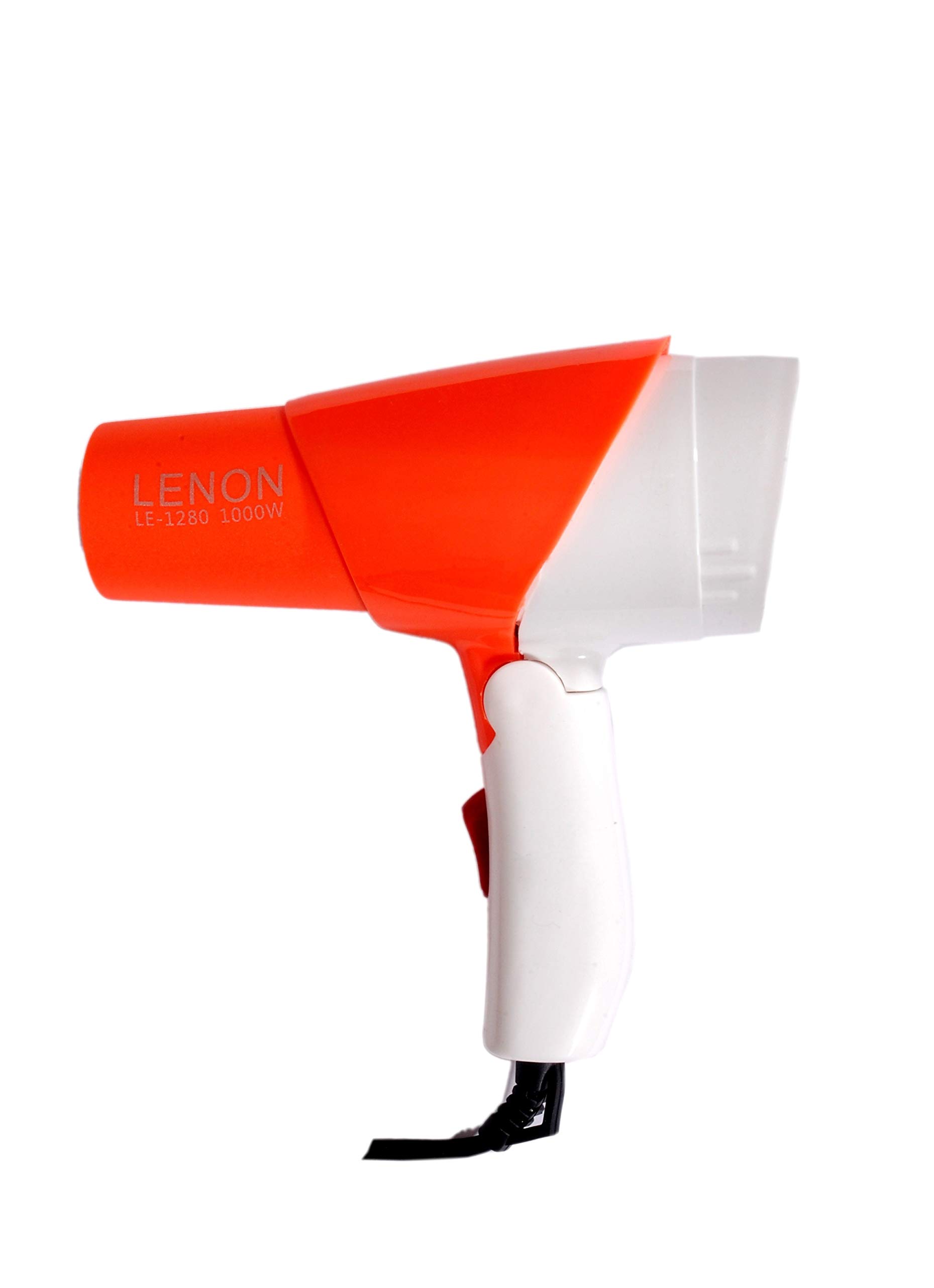 ClubComfort Professional LE-1280 1000W Hair Dryer & Straightener Set (Orange) - Fast Drying & Styling for Salon-Quality Results at Home, Travel & Daily Use