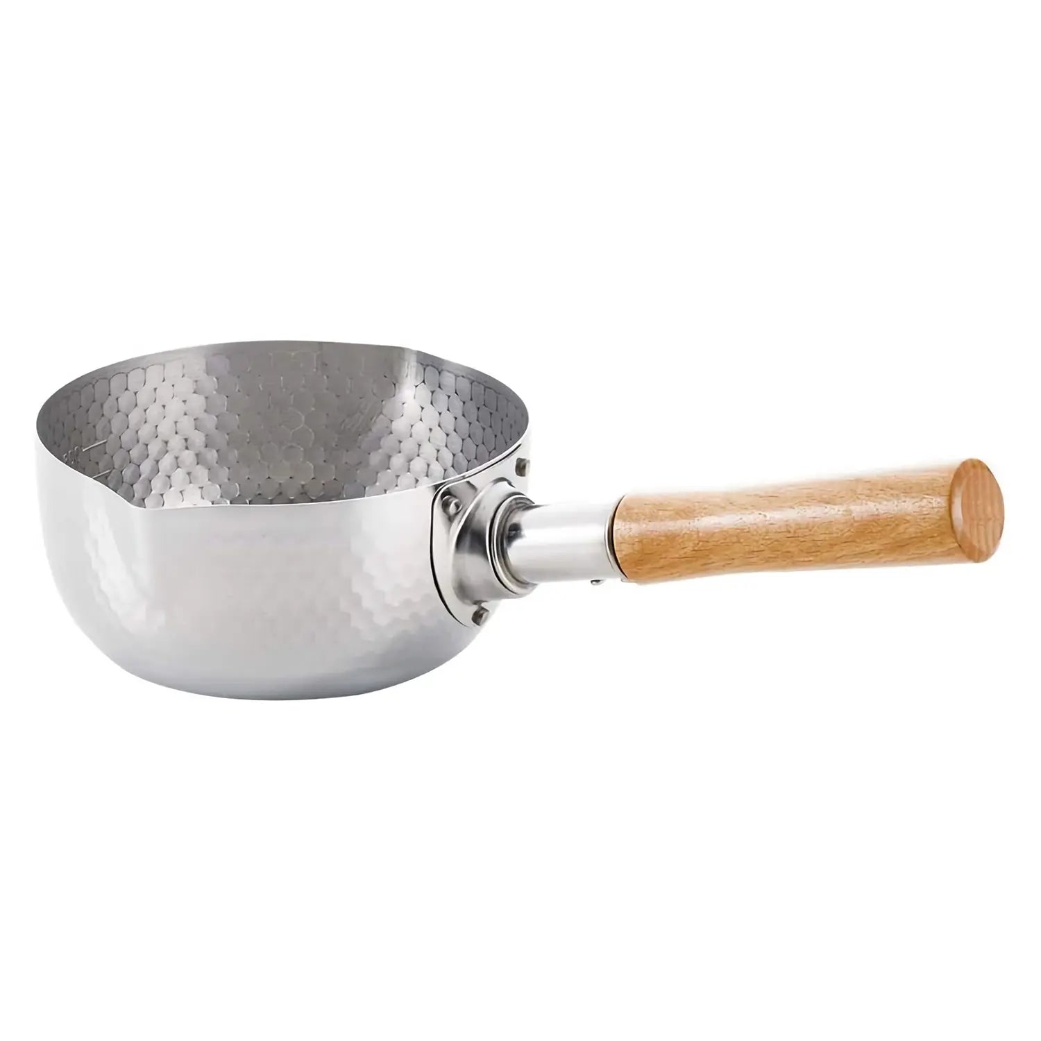 Premium Maruyama Giken Kourikka Stainless Steel Induction-Compatible Yukihira Sauce Pan - Perfect for Home Cooking, Professional Kitchens & Asian Cuisine