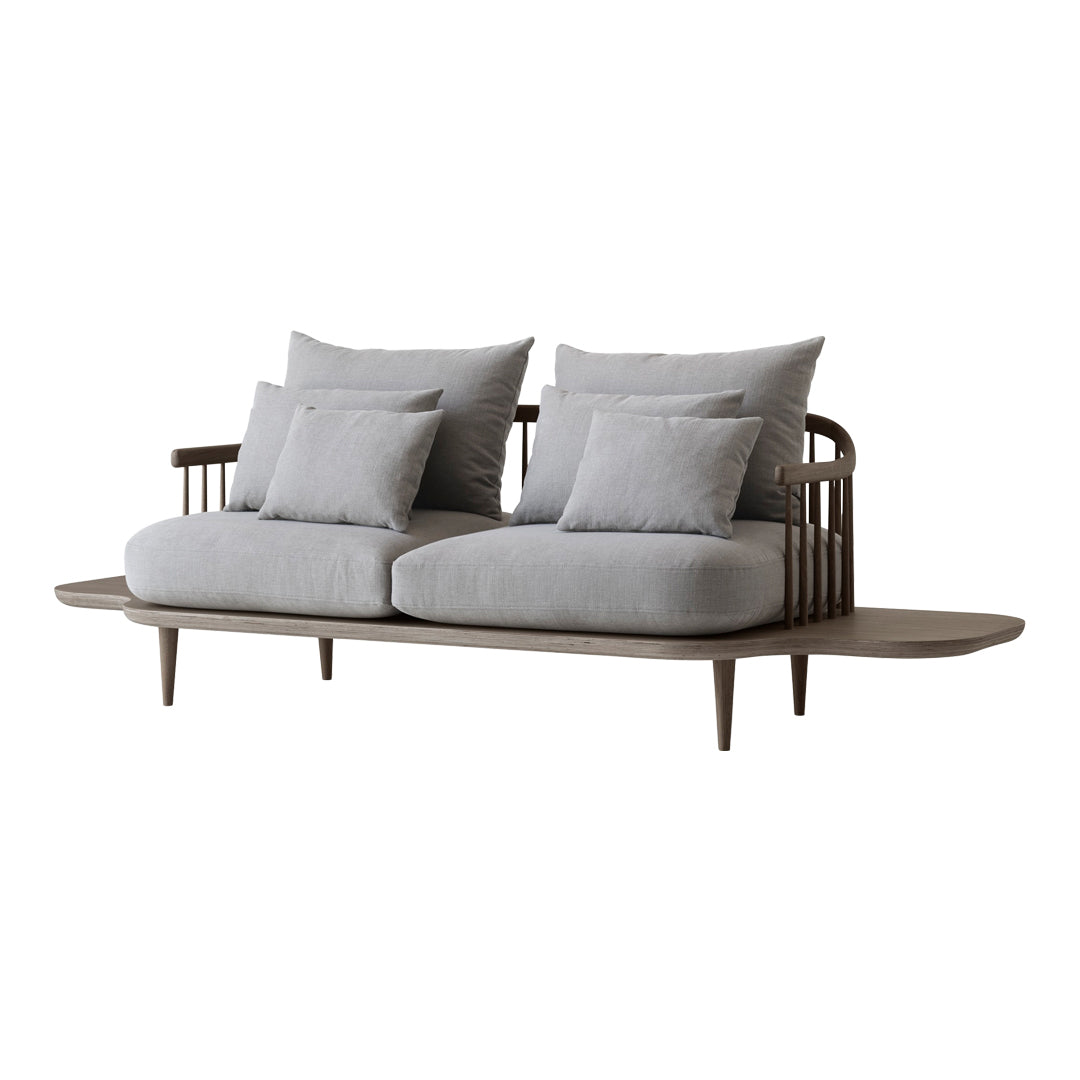 FLY SC3 2-Seater Sofa with Side Tables - Modern Living Room Furniture for Small Spaces | Perfect for Apartments, Condos & Cozy Home Decor