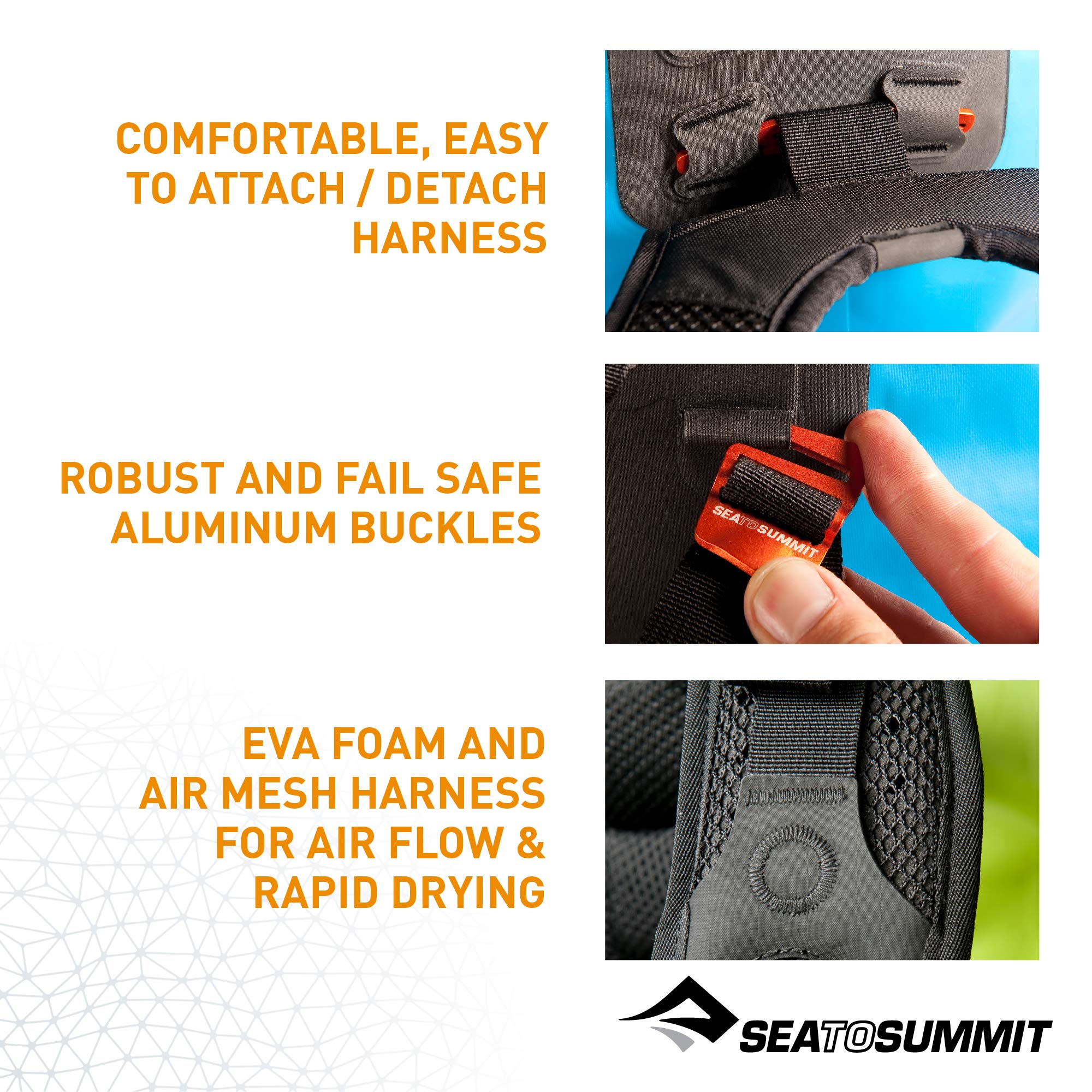 Sea to Summit Hydraulic Dry Pack - Waterproof Heavy-Duty Backpack for Hiking, Camping & Outdoor Adventures