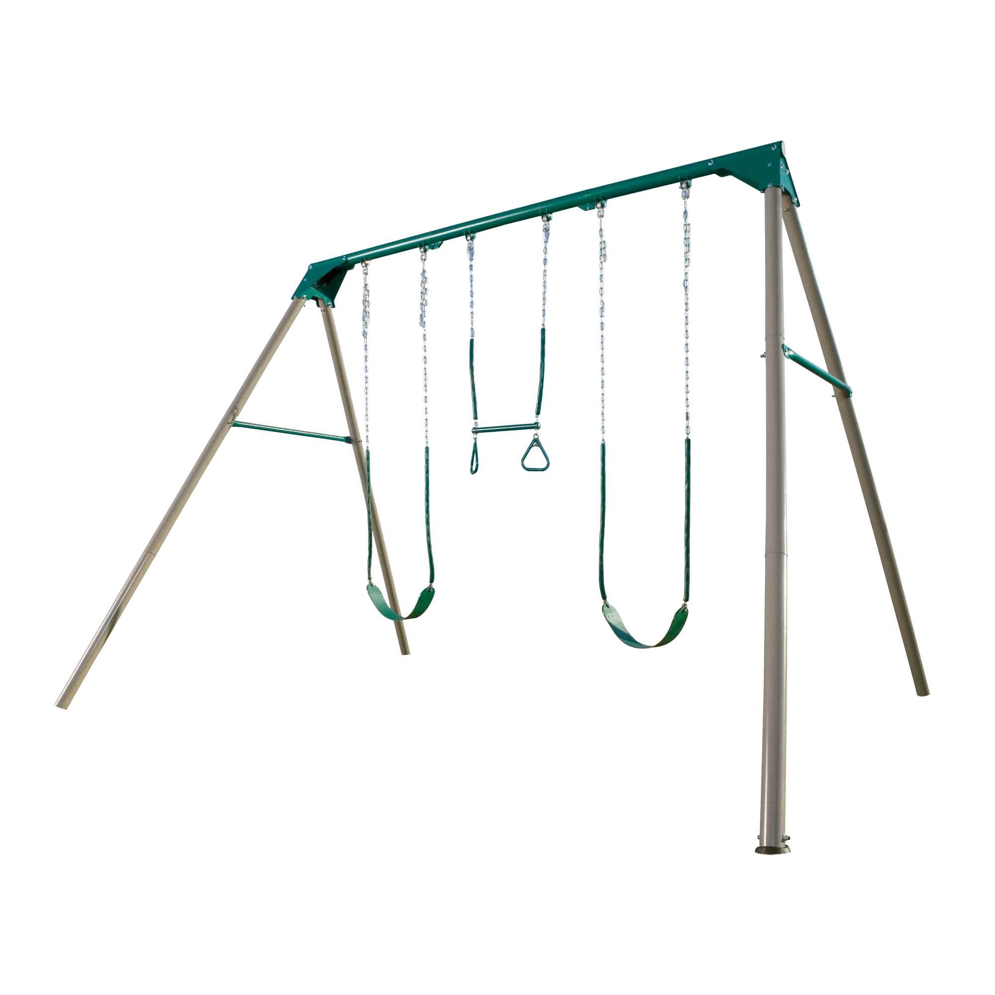 Lifetime Heavy Duty A-Frame Metal Swing Set for Kids - Outdoor Backyard Playground Equipment for Children's Play Area, Park, or Garden
