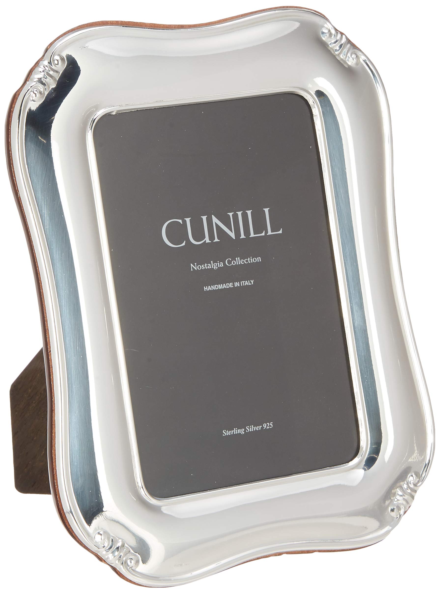 Vintage .925 Sterling Silver 4x6 Picture Frame - Cunill Nostalgia Alexandria Collection - Elegant Photo Display for Home, Office & Gifts