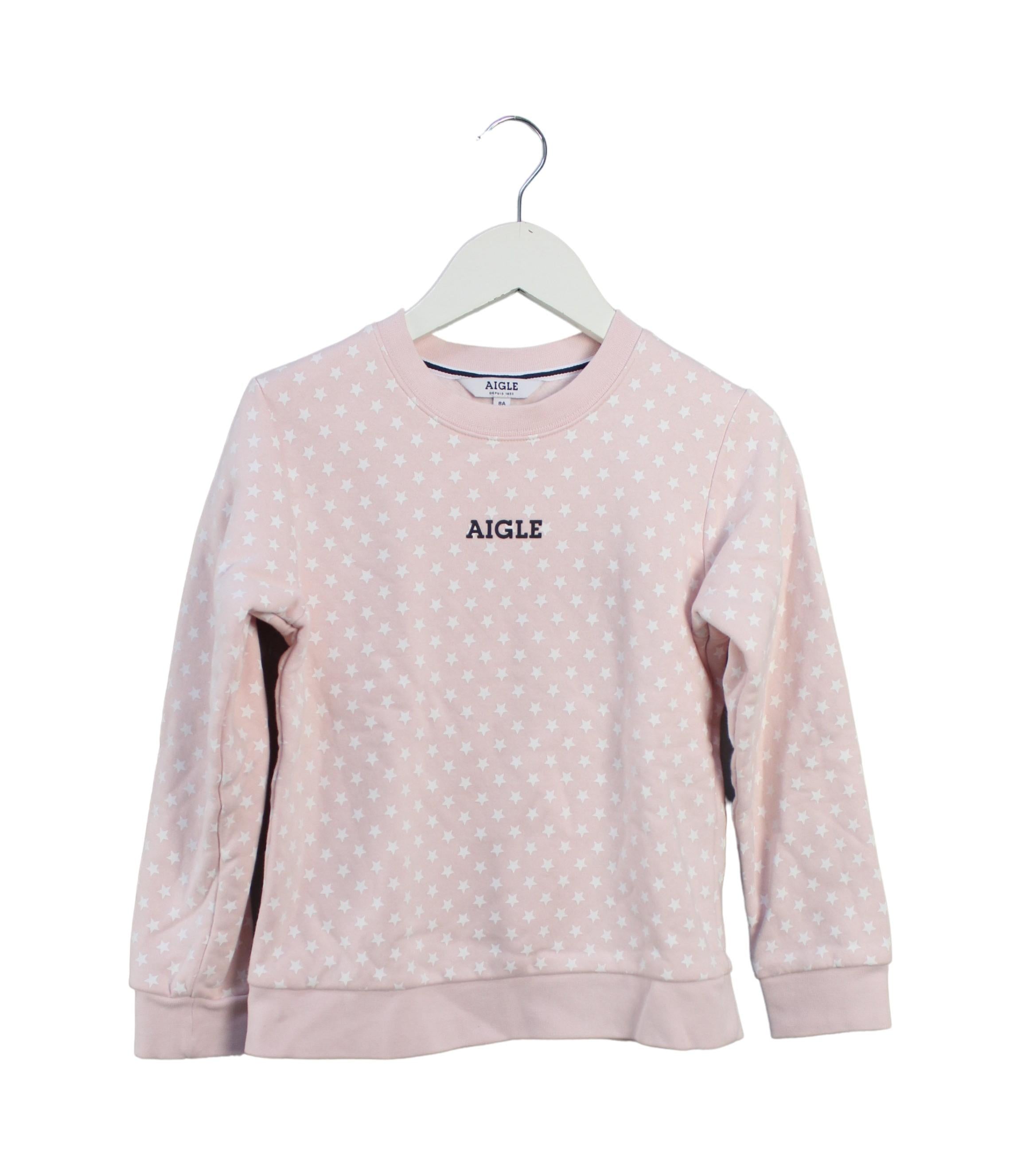 Aigle Kids' Sweatshirt for Boys & Girls - Soft Cotton Pullover Hoodie for 8 Year Olds | Perfect for School, Playdates & Outdoor Activities