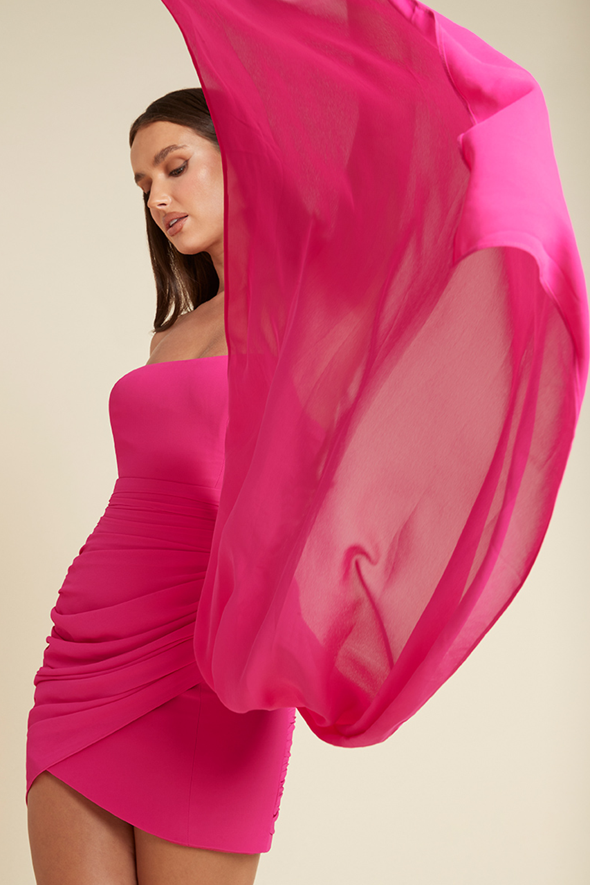Sexy Fuchsia Night Lovers Dress for Women - Perfect for Date Nights, Parties & Special Occasions