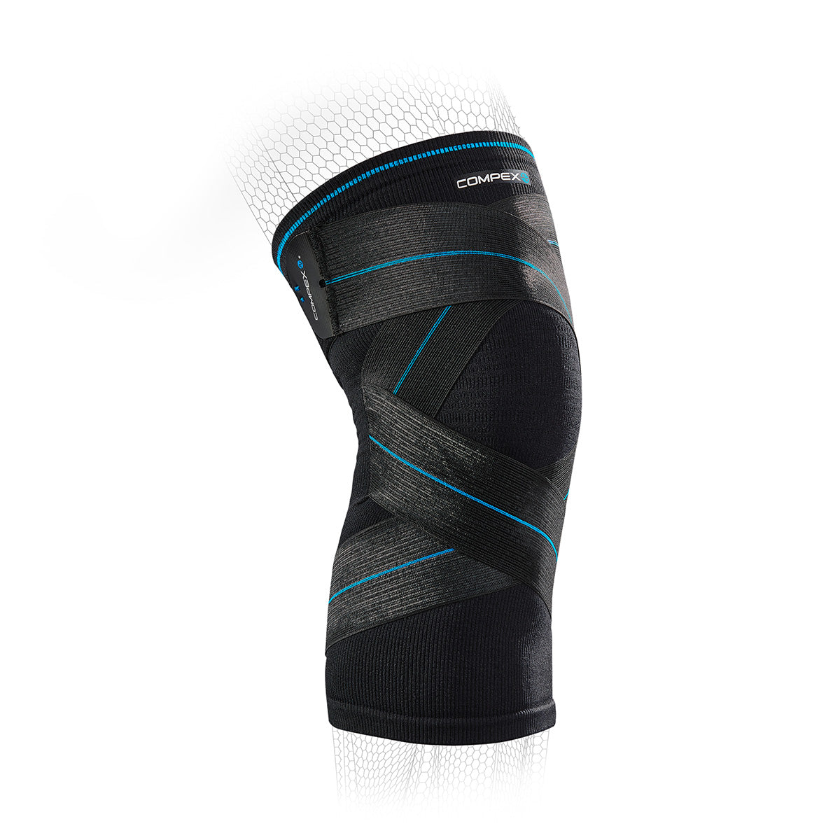 Compex ACTIV'® High-Performance Knee Support Brace - Pain Relief & Joint Stability for Running, Sports & Daily Activities