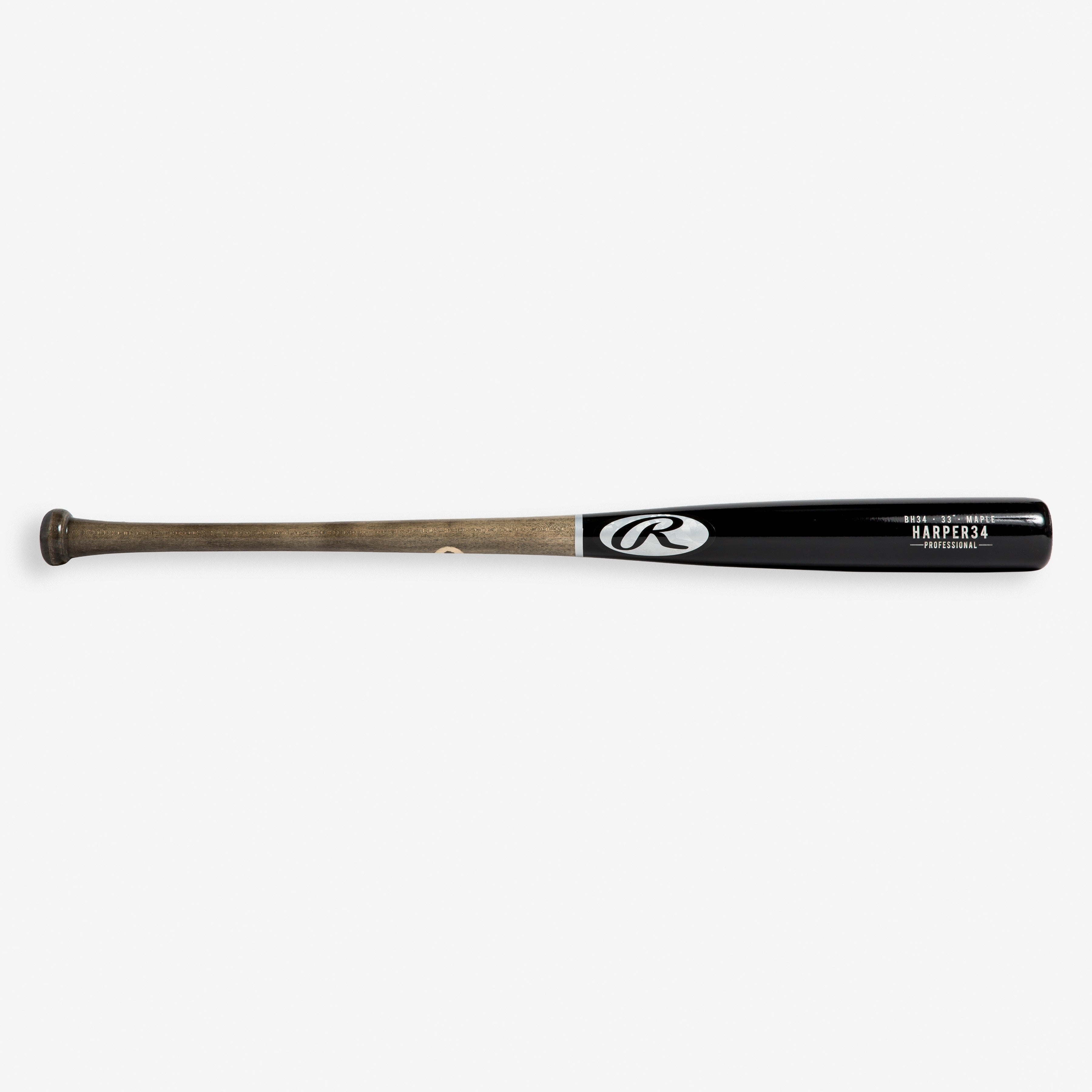 **Rawlings Bryce Harper BH34PL Professional Wood Baseball Bat - Perfect for Training, Games & Collectibles**