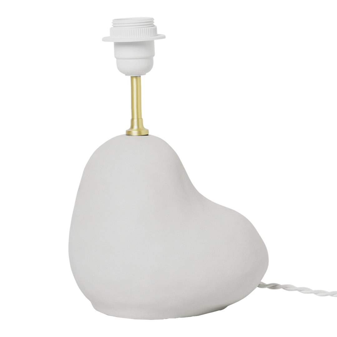 Hebe Lamp Base Only - Modern Minimalist Table Lamp Base for Home Office, Bedroom, and Living Room Decor