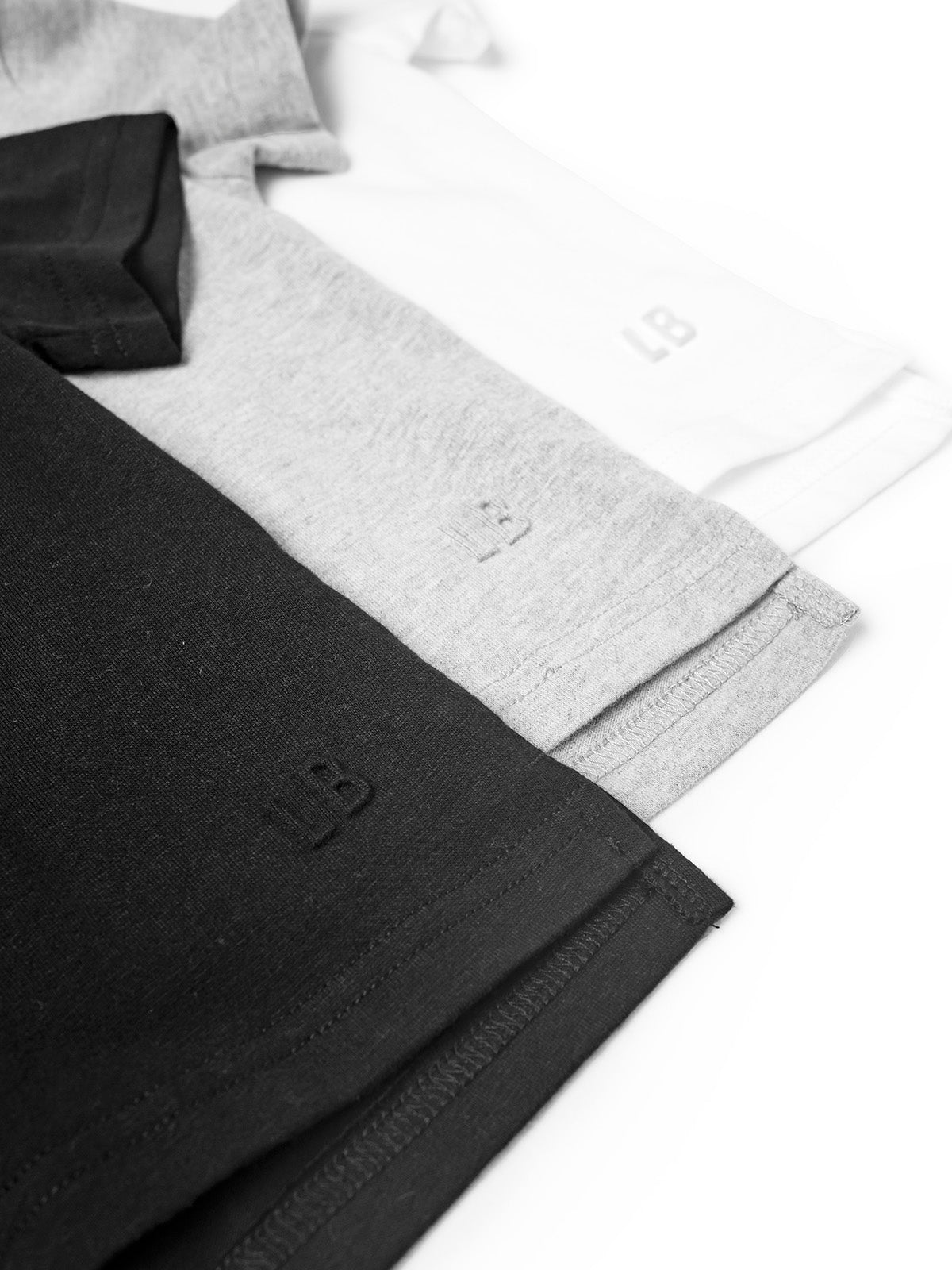 Premium 3-Pack Elevated Tee - Monochrome Basic T-Shirts for Men & Women | Casual Wear, Layering, Everyday Outfits