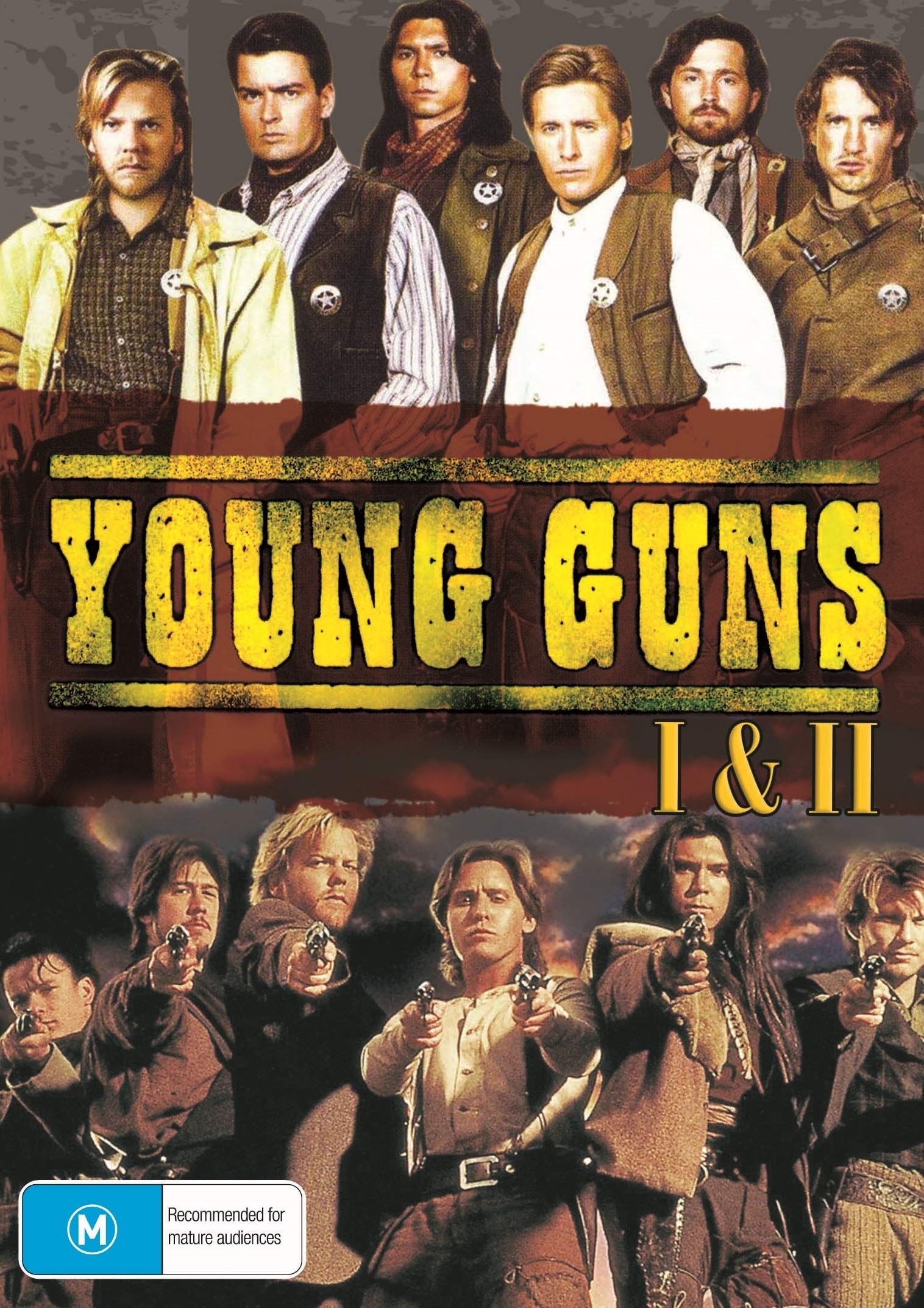 Young Guns I & II - Classic Western Movies Collection | Action-Packed Cowboy Adventures for Movie Nights & Western Fans