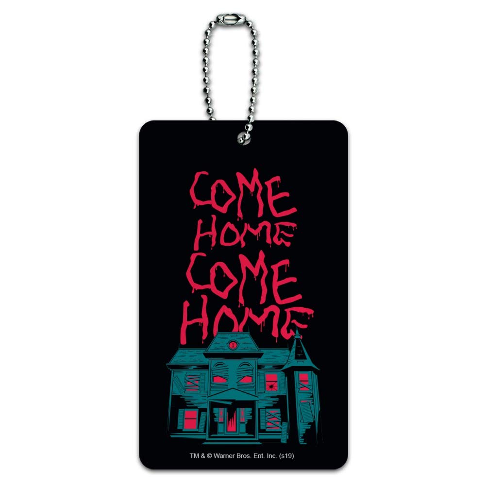 IT Chapter 2 Movie Inspired Luggage Tag - Horror Film Collectible Suitcase ID Tag for Carry-On Bags - Perfect for Travel, Horror Fans & Stephen King Collectors