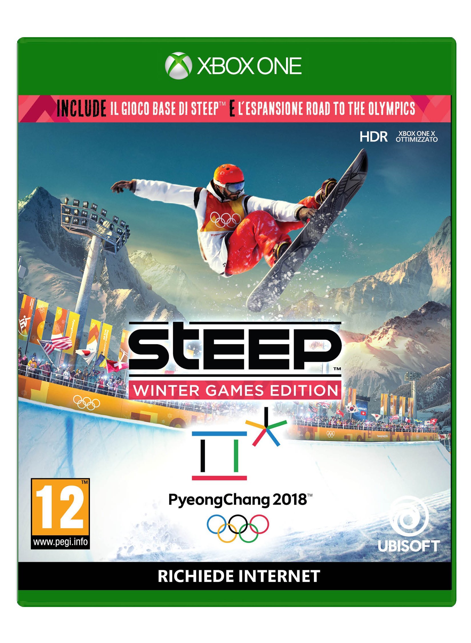 Steep Winter Games Edition for Xbox One - Extreme Snowboarding & Skiing Adventure Game for Winter Sports Fans