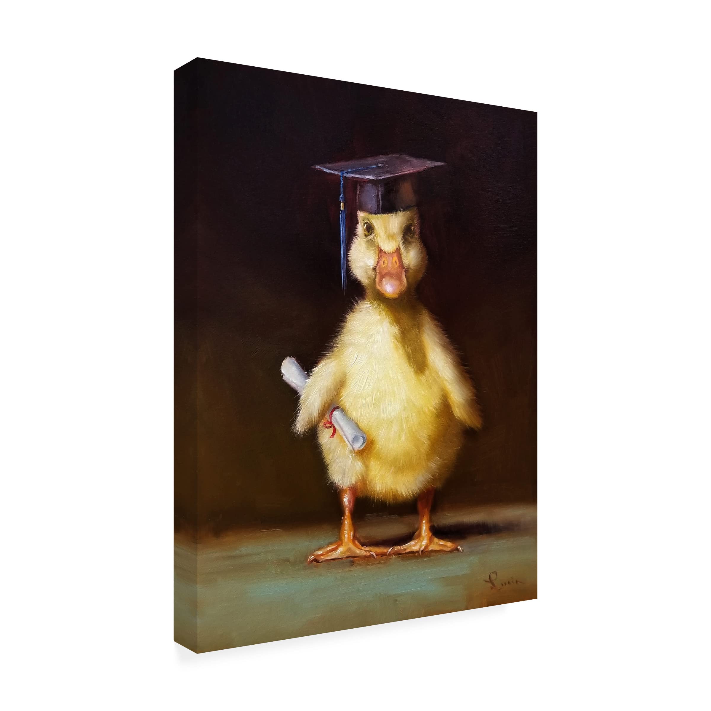 Lucia Heffernan 'The Graduate' Canvas Art Print - Modern Home Decor for Living Room, Bedroom & Office Wall Art