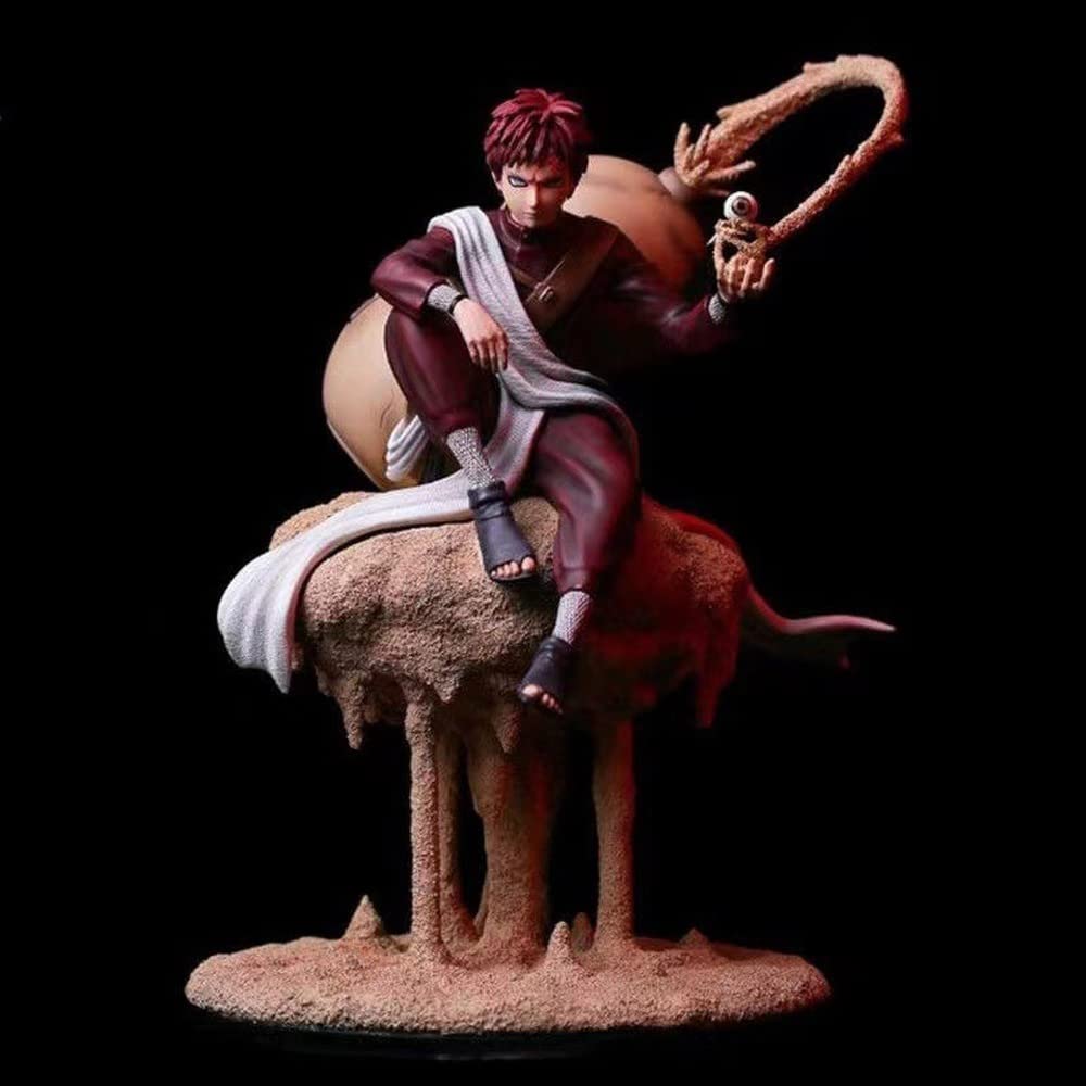 ARHONG 22CM Anime Gaara Action Figure - Premium PVC Model Collectible Toy from Naruto Series - Perfect Gift for Anime Fans & Collectors - Display for Home, Office, or Anime Themed Parties
