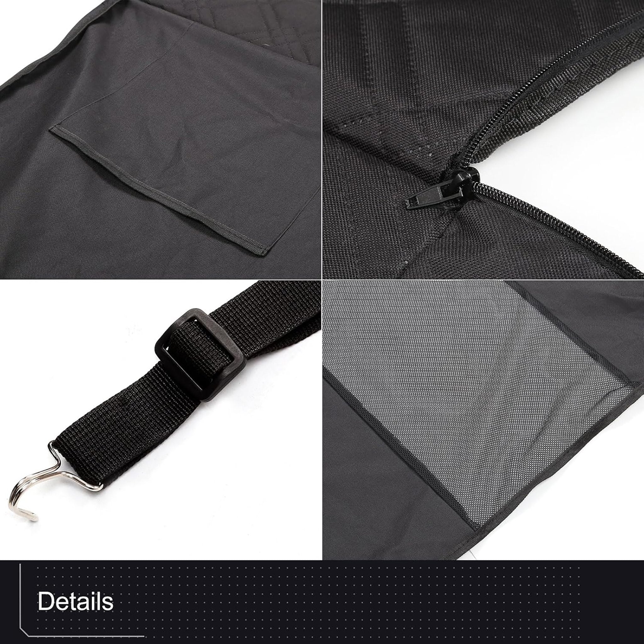Premium Custom Fit Dog Seat Cover for Tesla Cybertruck - Waterproof & Nonslip Pet Car Seat Protector - Perfect for Road Trips & Outdoor Adventures