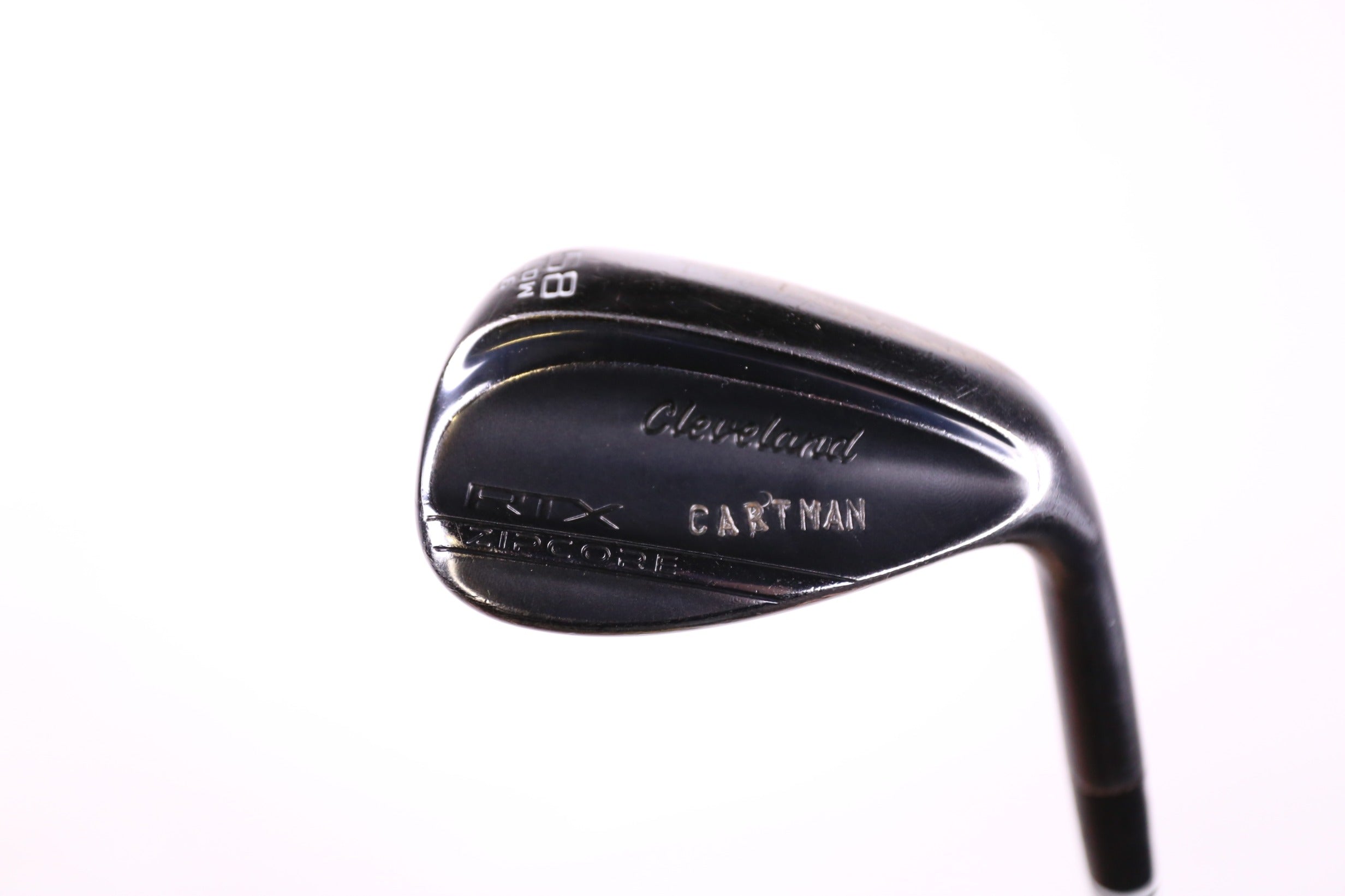 Used Cleveland RTX ZipCore Black Satin Lob Wedge 58° Stiff Flex Right Handed Golf Club - Perfect for Short Game Precision & Bunker Shots