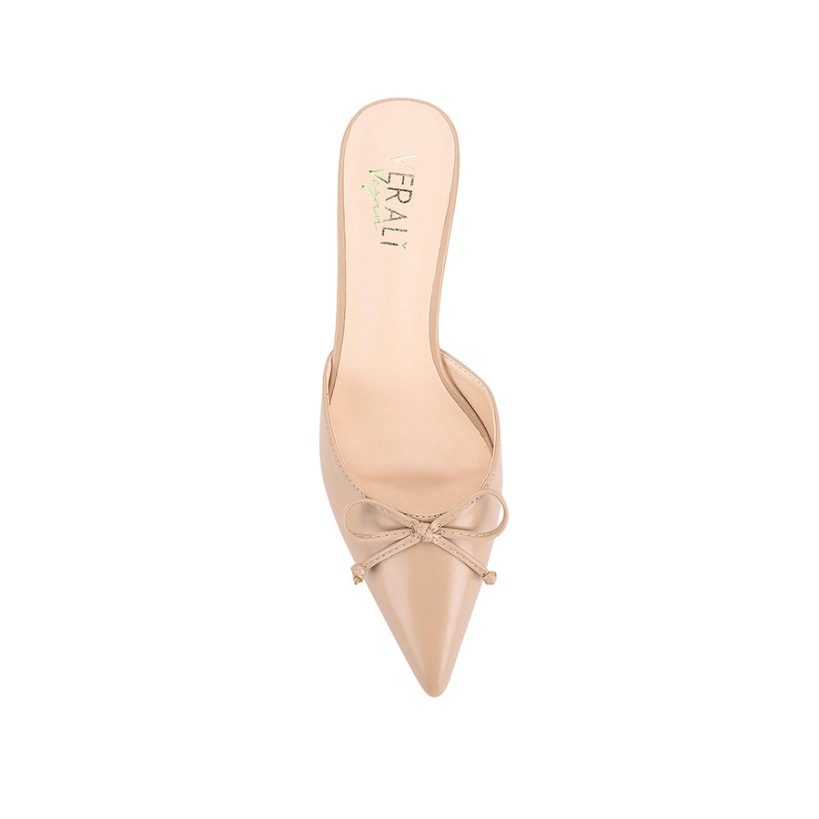 Zeke Pointed Toe Kitten Heels - Women's Classic Beige Low Heel Pumps for Office, Wedding & Party Wear | Comfortable Dress Shoes for Work & Formal Occasions