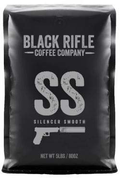Premium Silencer Smooth Coffee Roast - 5 lb Whole Bean Coffee for Espresso & Drip Brewing | Rich Flavor & Aromatic Blend | Perfect for Home, Office & Cafes