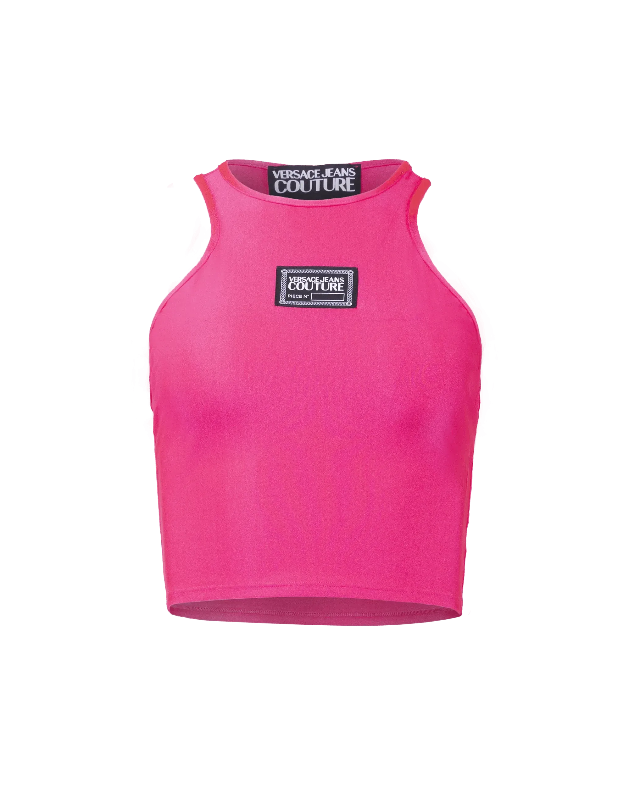Cropped Patch Logo Tank Top for Women - Trendy Summer Sleeveless Shirt - Casual Streetwear & Gym Outfit
