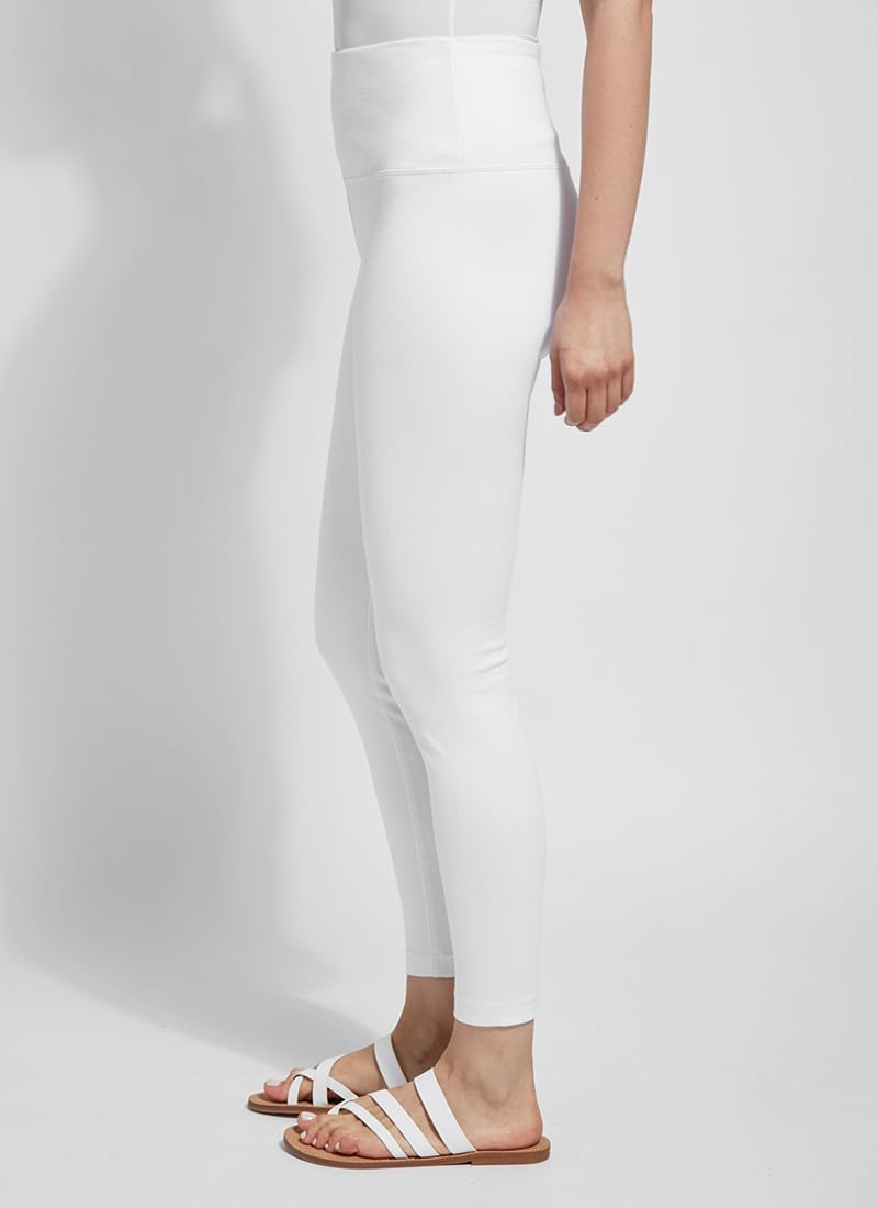 Lyssé Women's High Waisted Denim Leggings - Stretchy Jeggings Skinny Jeans with Ankle Length | Perfect for Casual Wear, Work & Everyday Comfort