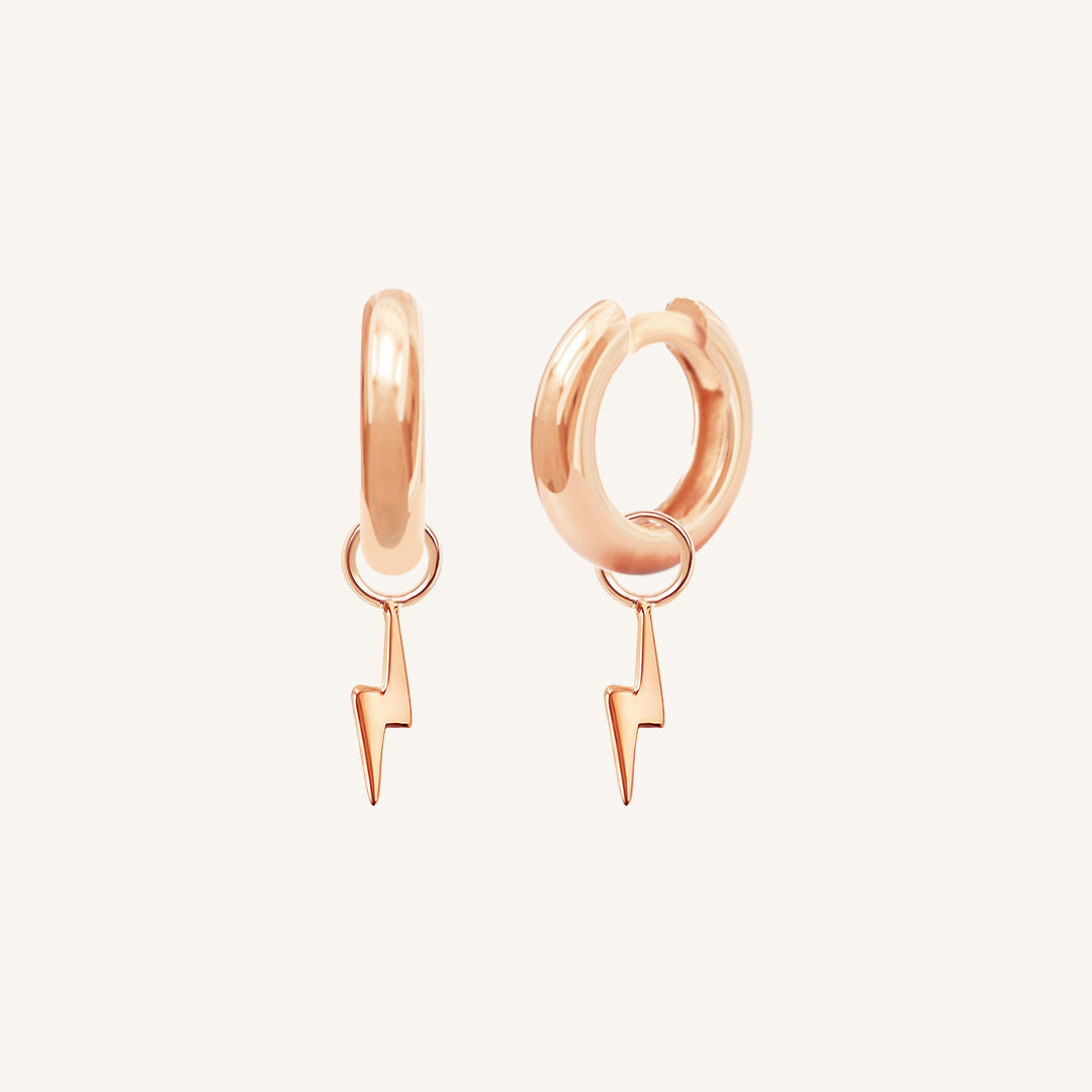 Ignite Plain Hoops Earrings for Women - Minimalist Gold & Silver Hoop Earrings - Everyday Wear, Office & Party Jewelry