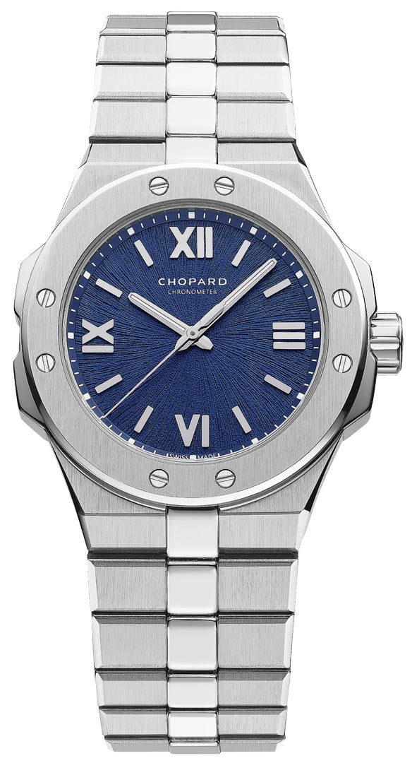 Chopard Alpine Eagle Stainless Steel Women's Luxury Watch - Elegant Timepiece for Business, Evening Events & Special Occasions