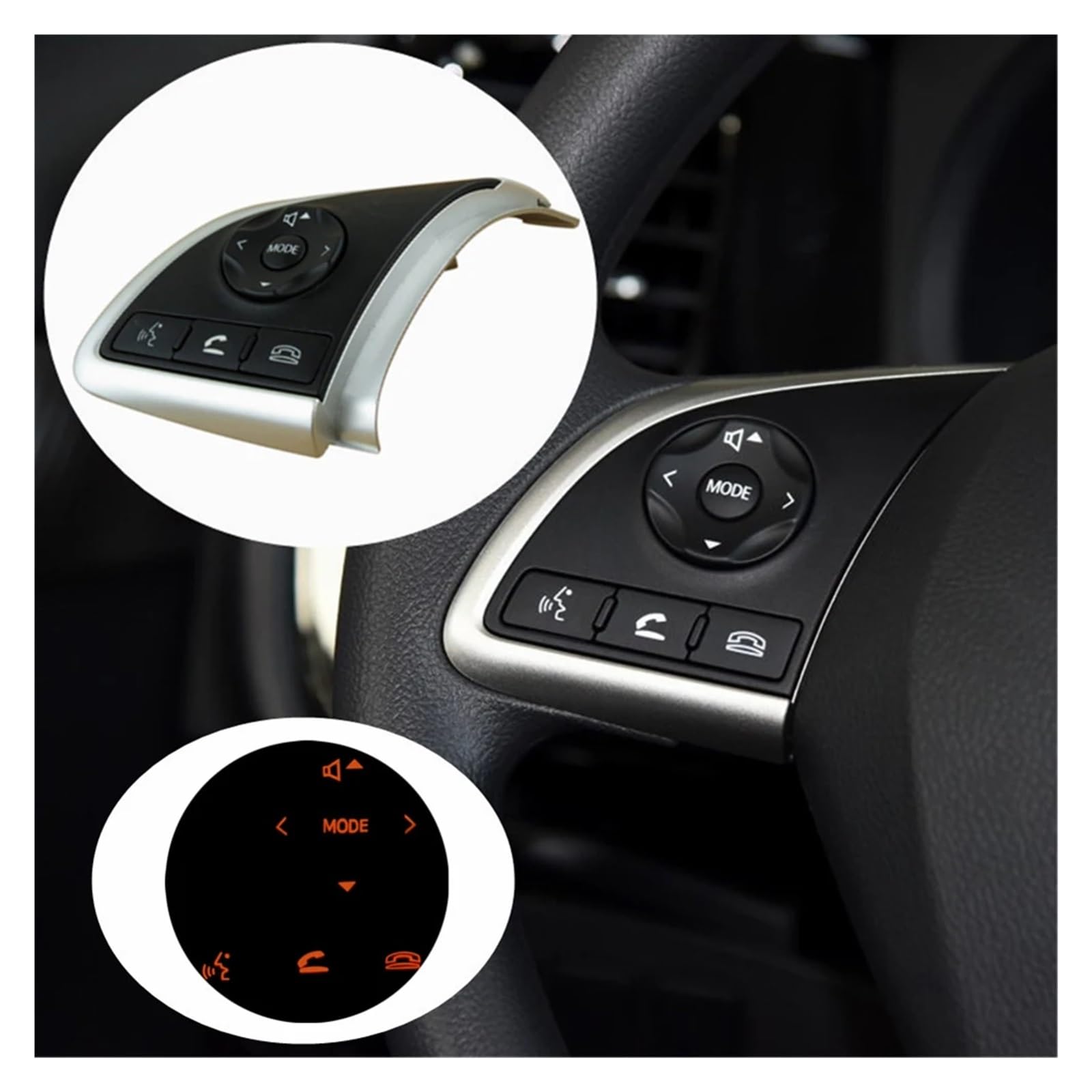 **Mitsubishi Steering Wheel Switch - Compatible with L200, Xpander, Outlander, ASX, Mirage G4 | Cruise Control Replacement | Easy Installation for Enhanced Driving Comfort**    *(Perfect for long road trips, daily commutes, and smooth highway cruising!)*