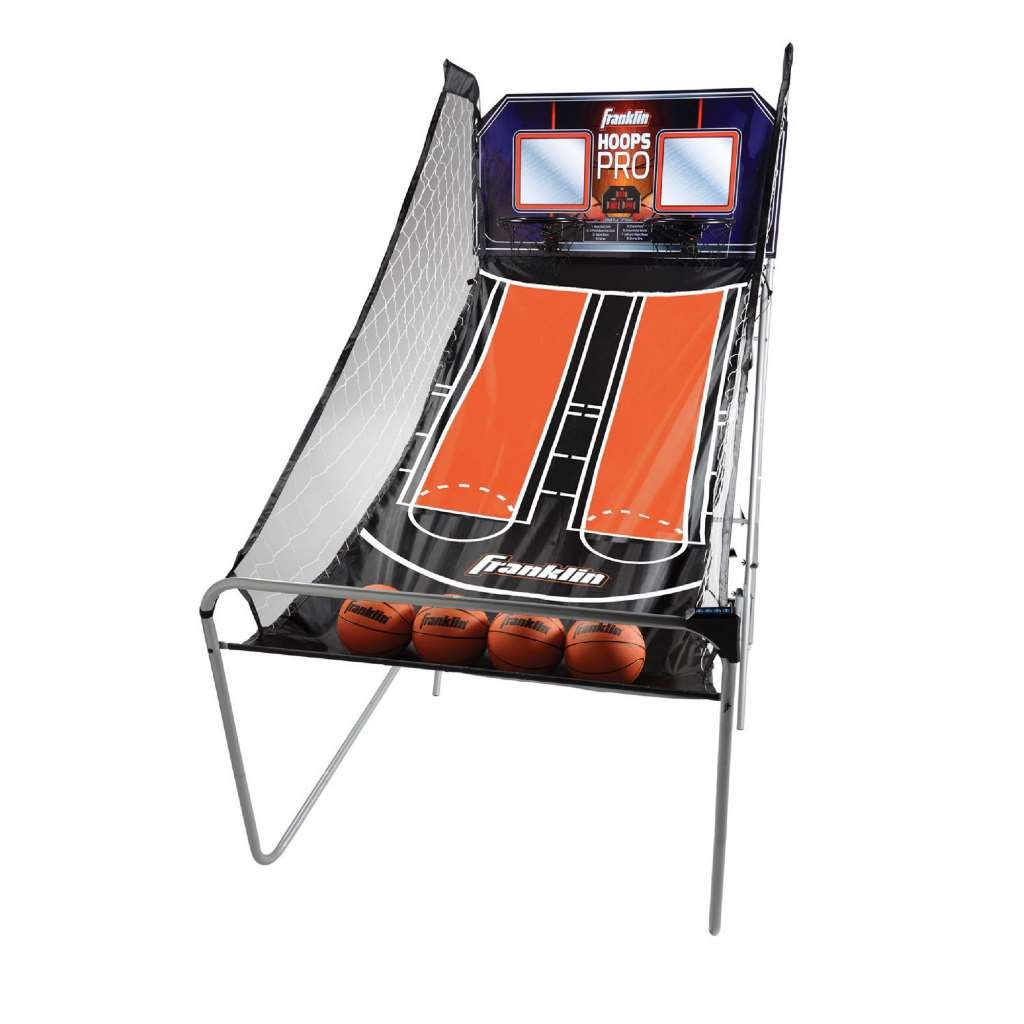 Franklin Sports Double Shot Hoops Pro Basketball Game Set - Indoor & Outdoor Basketball Hoop for Kids & Adults - Perfect for Driveway, Backyard, and Gym Play